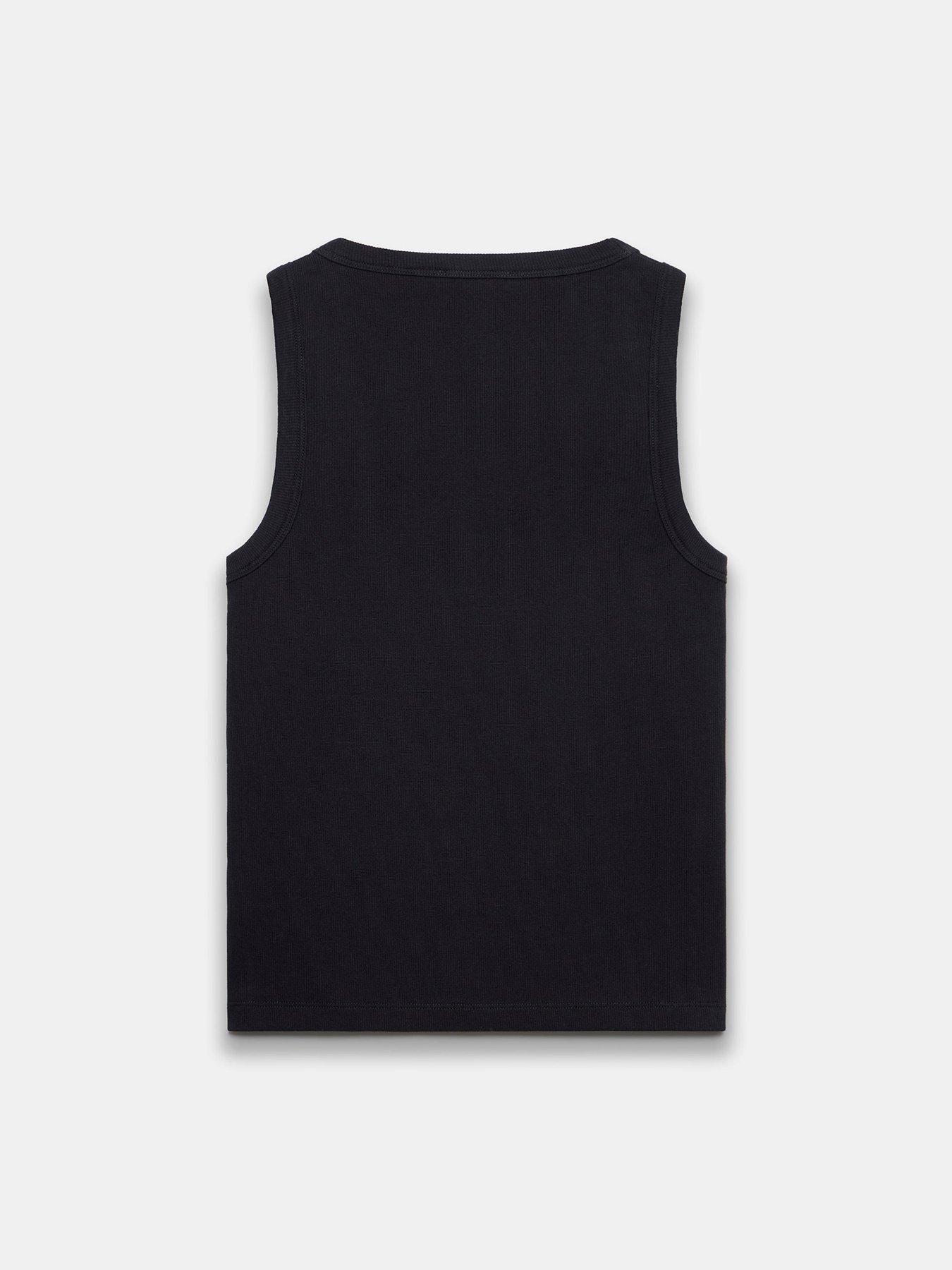 Image 6 of 6 of Mint Velvet Square Scoop Neck Vest - Black