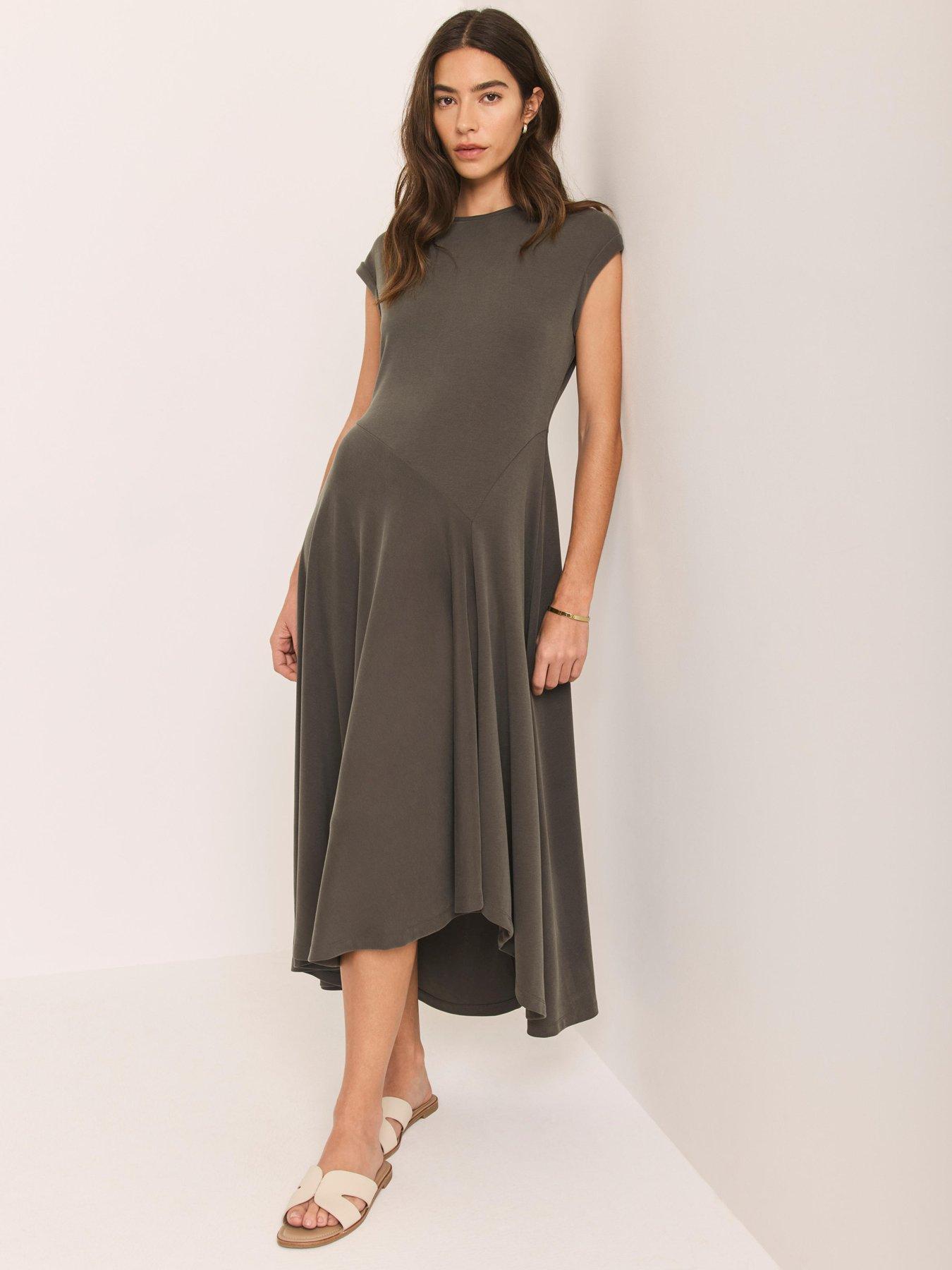 mint-velvet-asymmetric-jersey-dress-khakifront