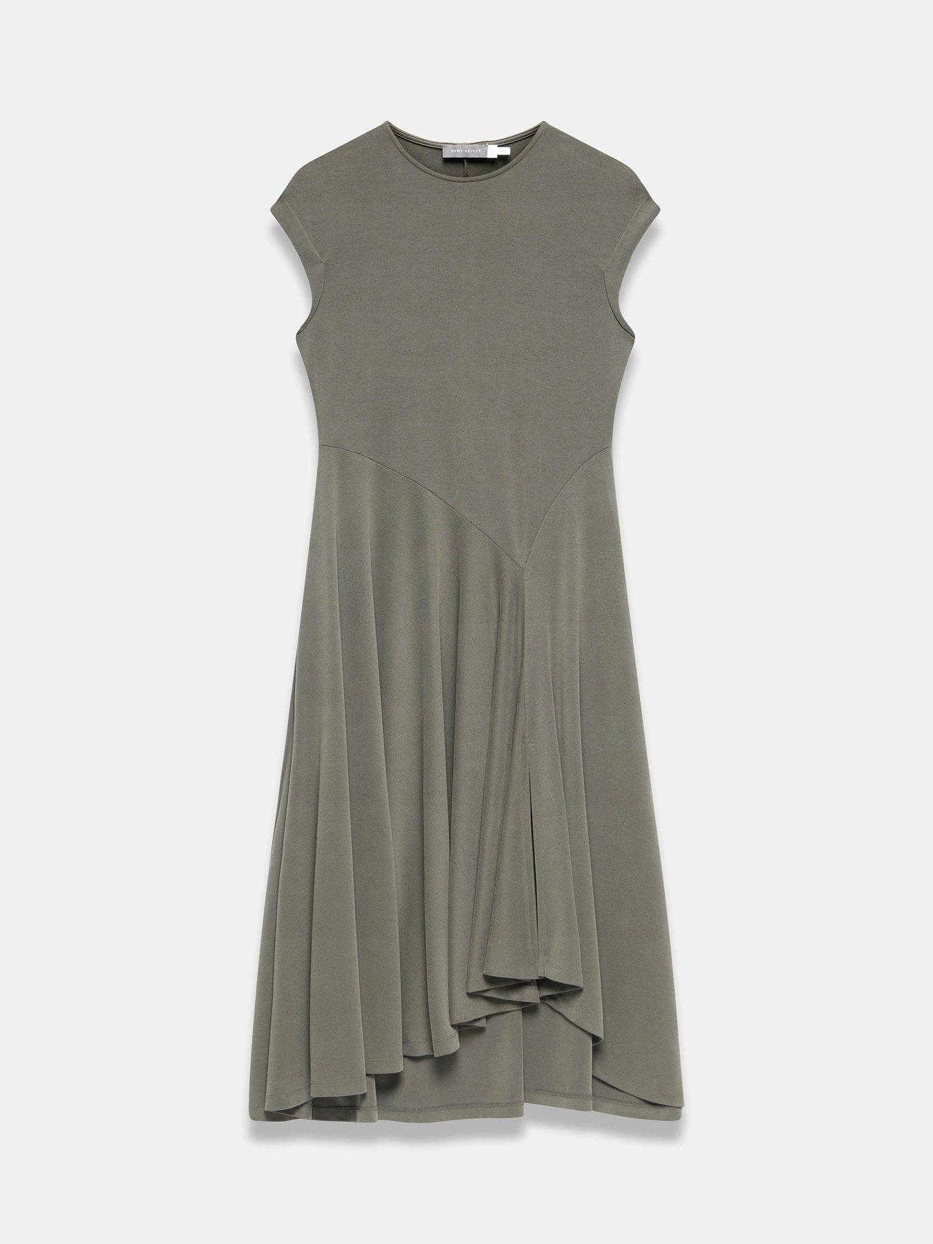 mint-velvet-asymmetric-jersey-dress-khakidetail