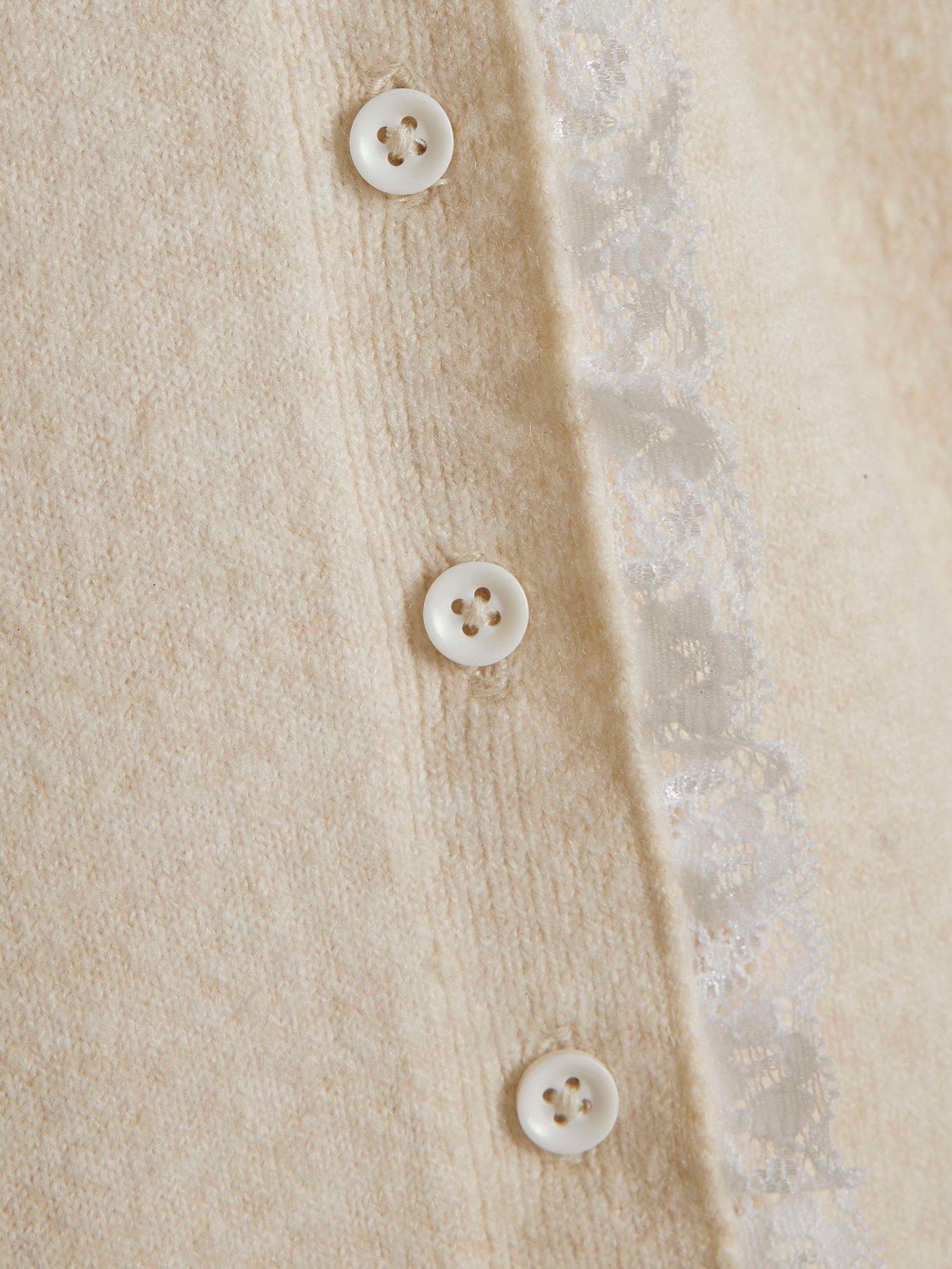 Image 5 of 5 of River Island Frill Ls Button Up Cardi