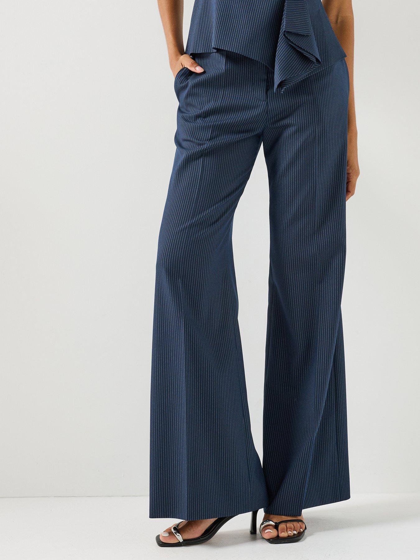 Image 6 of 6 of HUGO Hasmina Pants - Blue