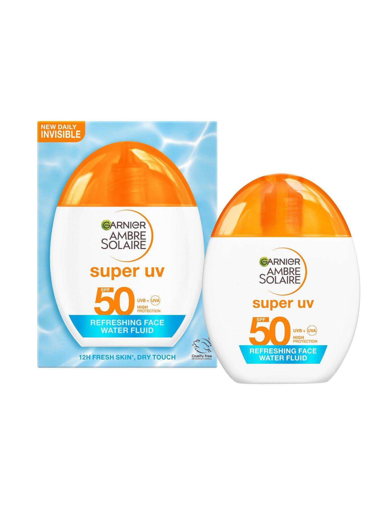 Image 2 of 7 of Garnier Garnier Ambre Solaire Super UV Refreshing Water Fluid - Invisible