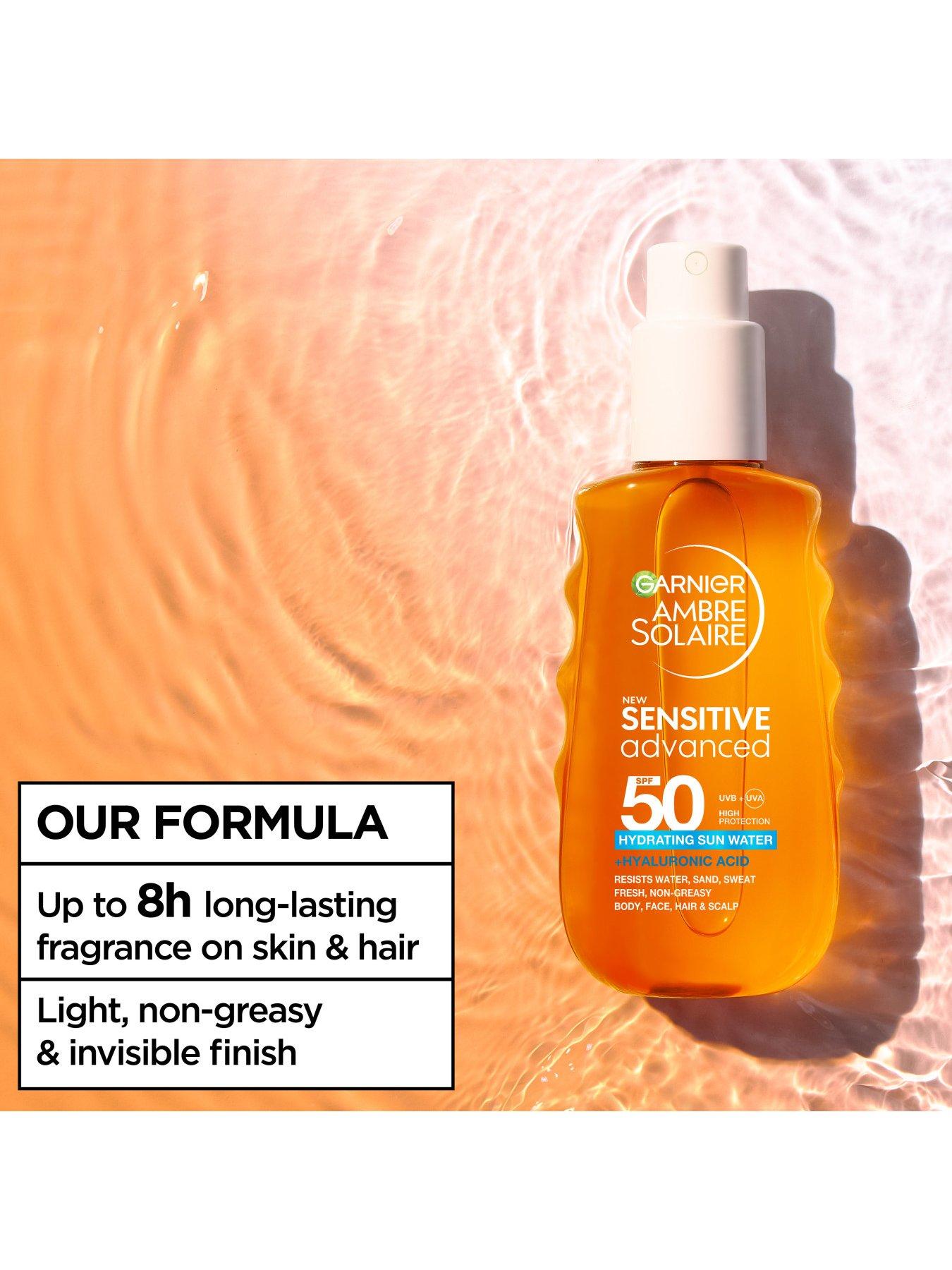 Image 7 of 7 of Garnier Ambre Solaire Sensitive Advanced Sun Protection Water 150ml