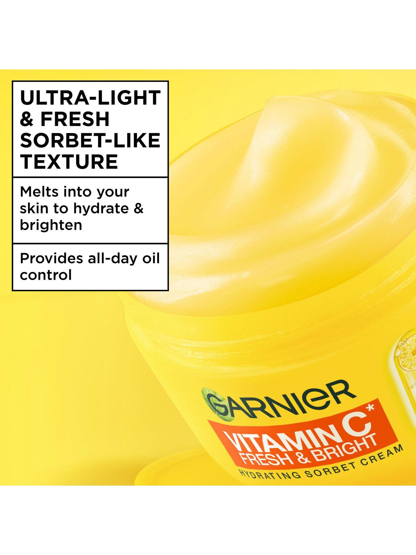Image 2 of 8 of Garnier Vitamin C Fresh & Bright Sorbet Cream 85ml
