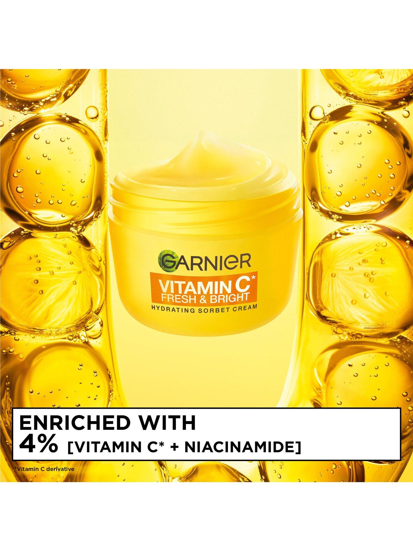 Image 3 of 8 of Garnier Vitamin C Fresh & Bright Sorbet Cream 85ml
