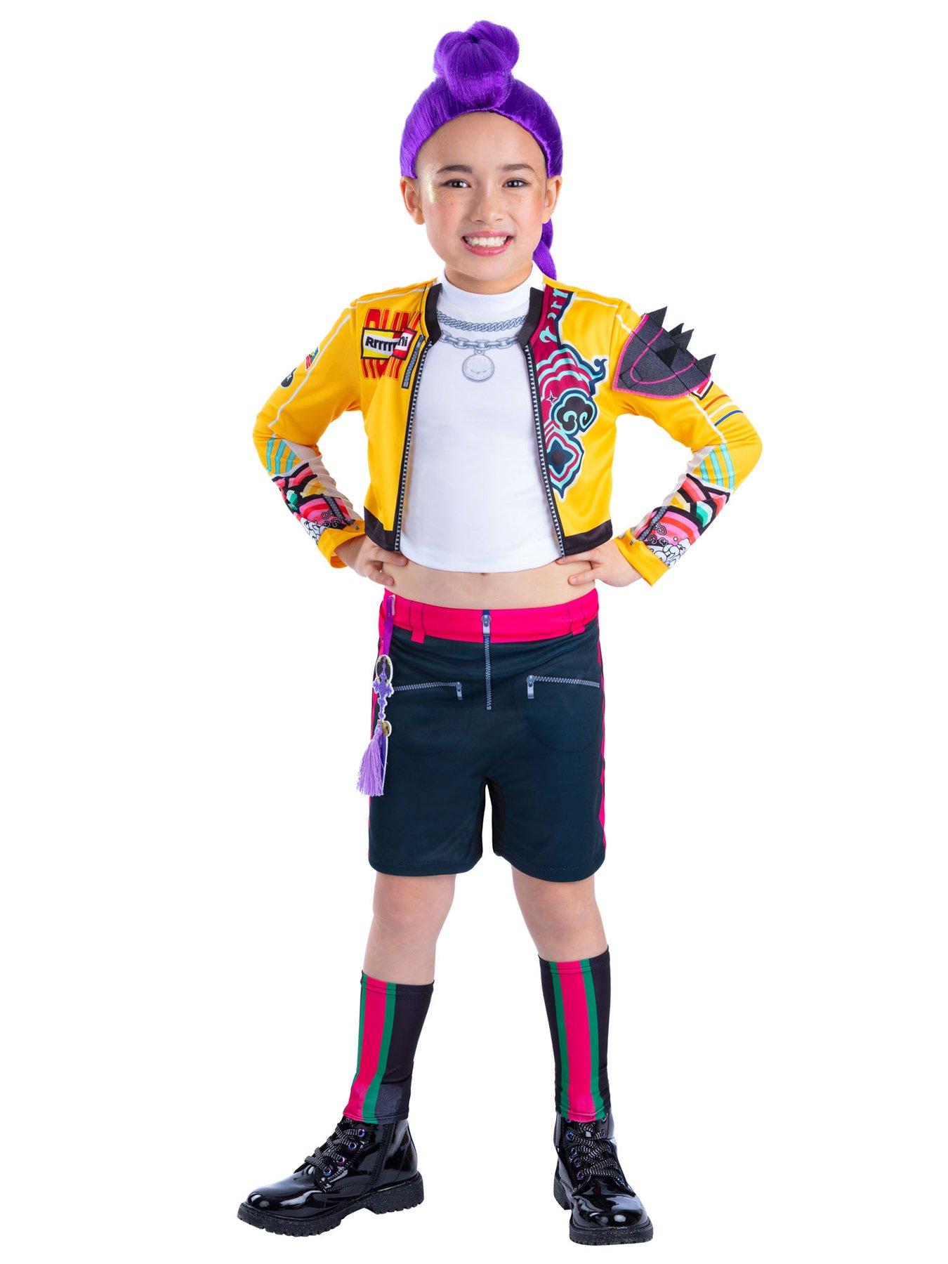 Image 1 of 6 of K-Pop Demon Hunters K-pop Rumi Core Look Child Costume Only