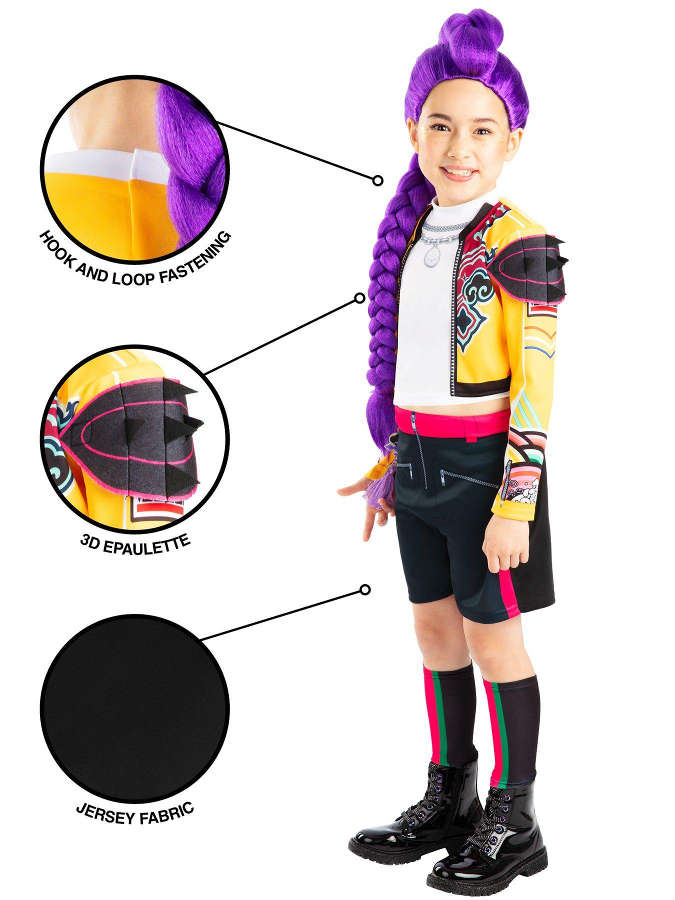 Image 5 of 6 of K-Pop Demon Hunters K-pop Rumi Core Look Child Costume Only