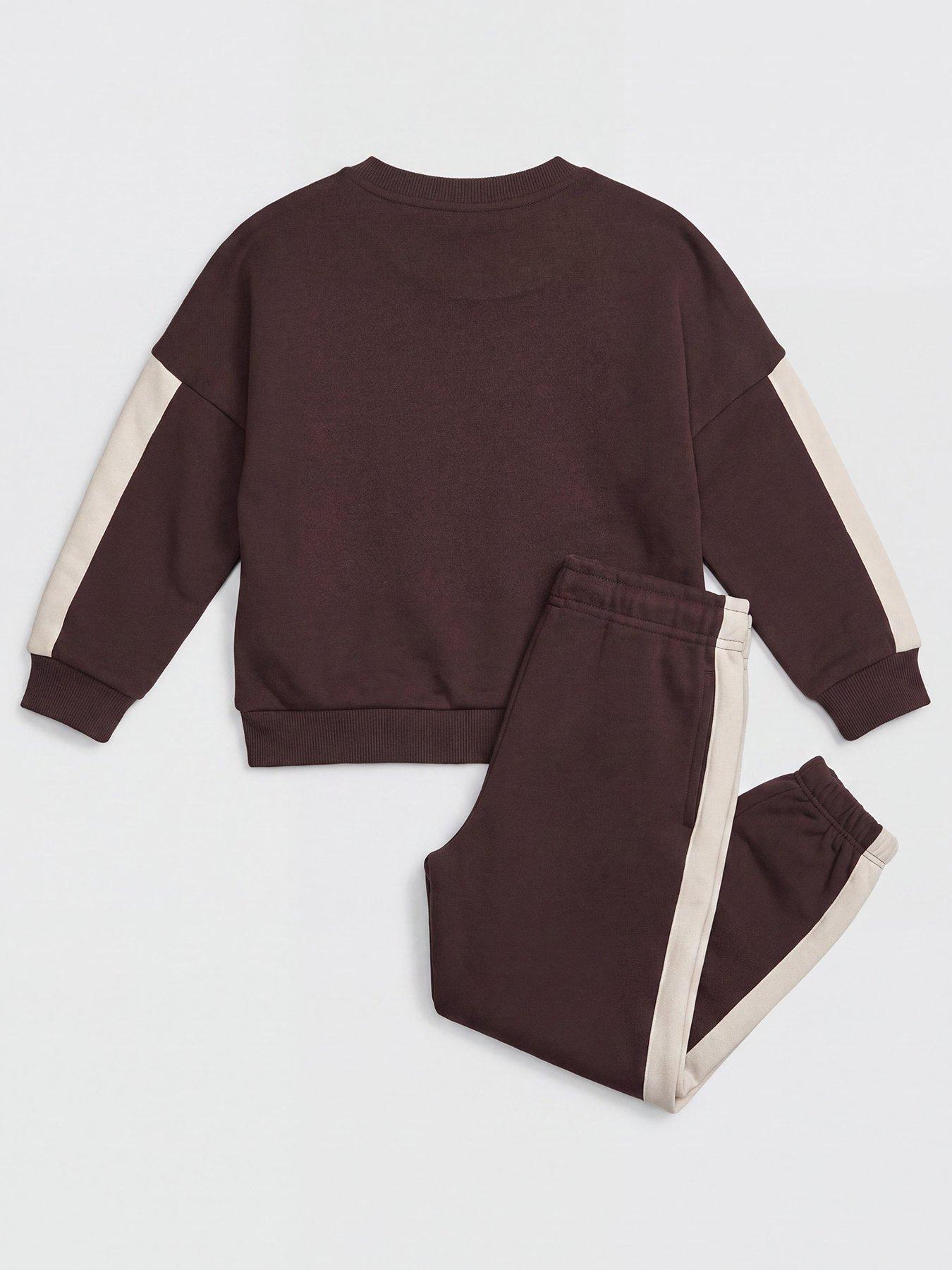Image 2 of 3 of The Very Collection Boys Cotton Rich Tokyo Graphic Sweat Set (9 months - 7 years) - Red
