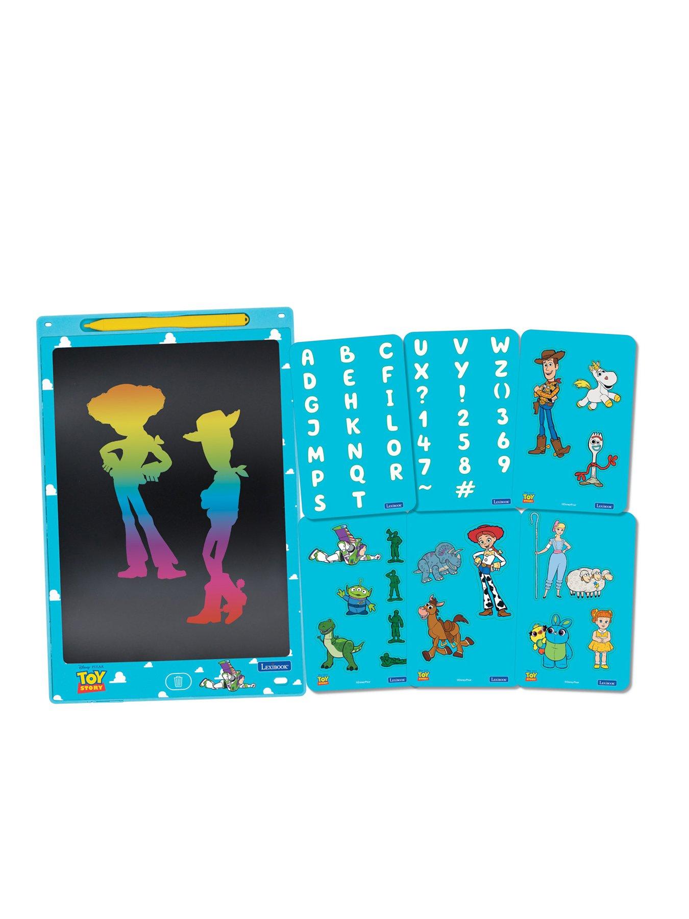 Image 2 of 7 of Toy Story Toy Story 11'' multicolor learning drawing E-ink tablet with stencils
