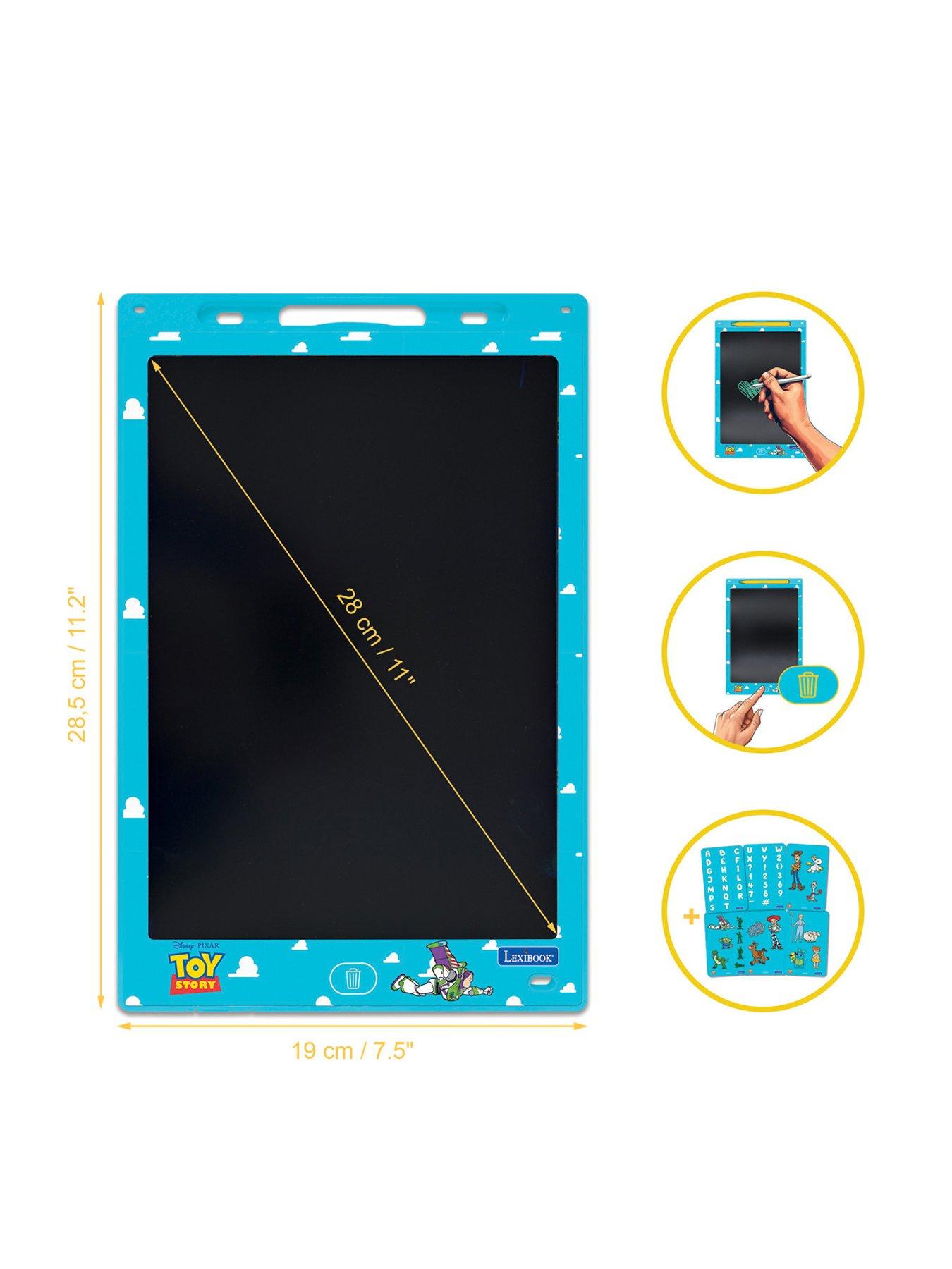 Image 3 of 7 of Toy Story Toy Story 11'' multicolor learning drawing E-ink tablet with stencils