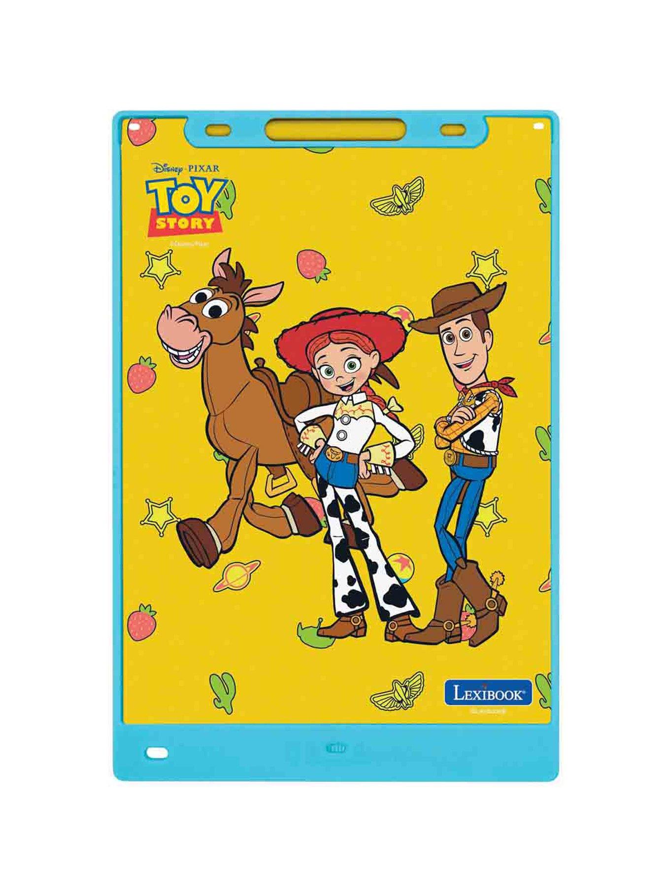 Image 4 of 7 of Toy Story Toy Story 11'' multicolor learning drawing E-ink tablet with stencils