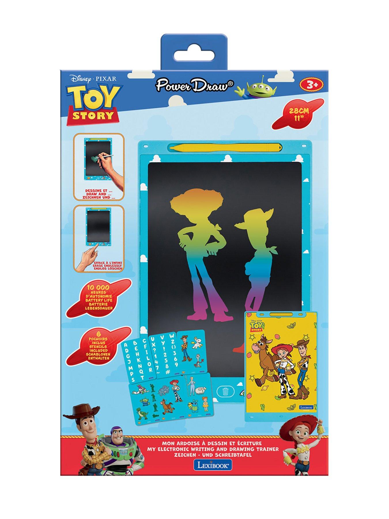 Image 5 of 7 of Toy Story Toy Story 11'' multicolor learning drawing E-ink tablet with stencils