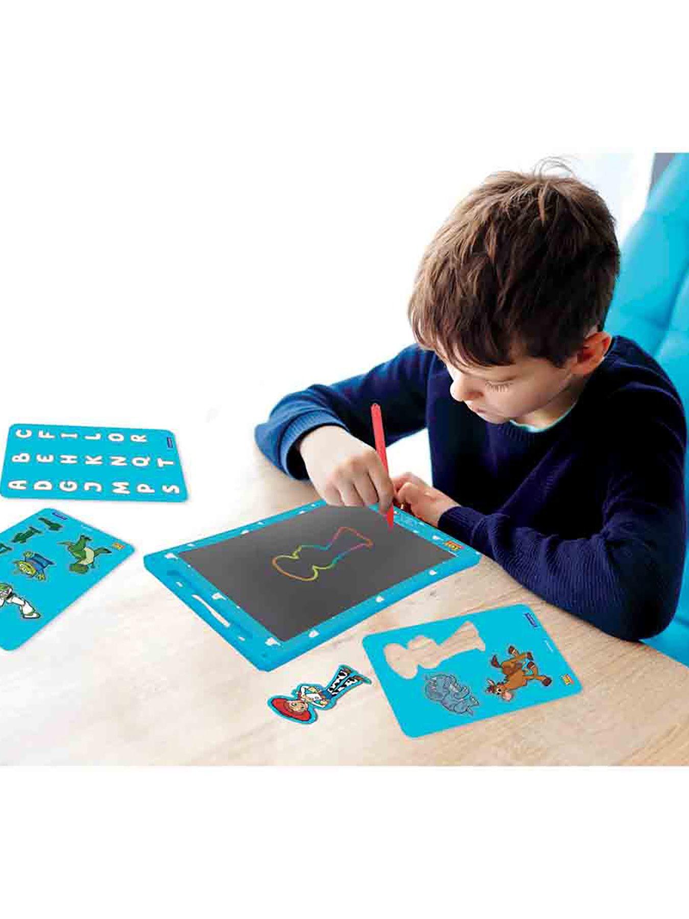 Image 6 of 7 of Toy Story Toy Story 11'' multicolor learning drawing E-ink tablet with stencils