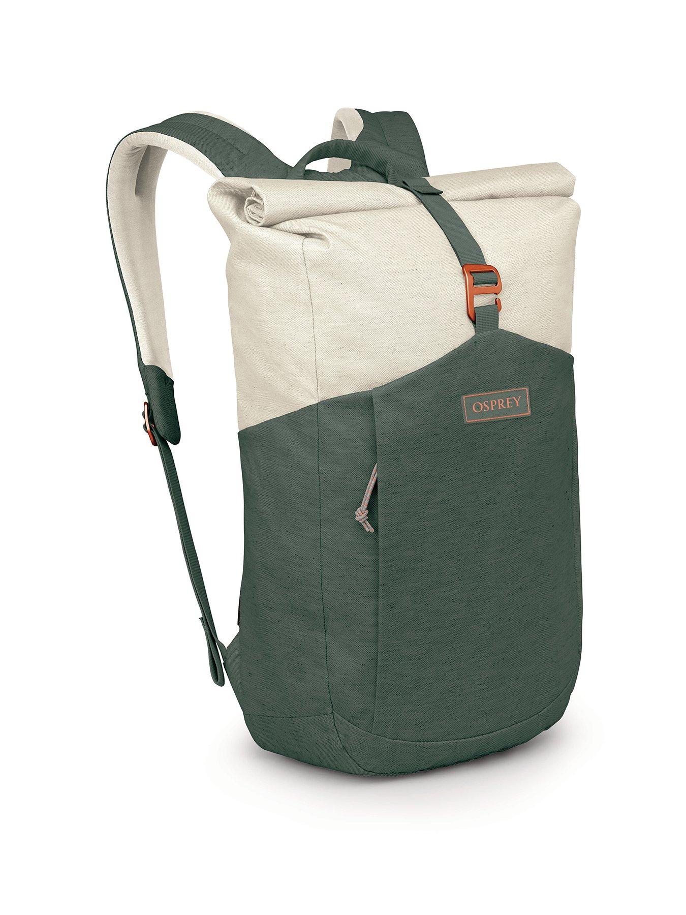 Osprey Arcane Roll Top Pack Moon Beige-Pine Leaf Backpack