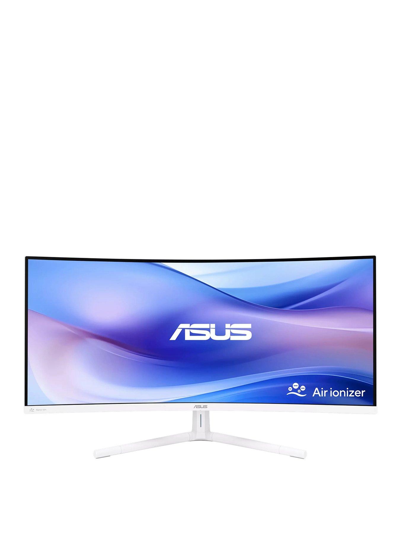 Asus VU34WCIP-W 34" Monitor - 3440x1440 - 100Hz - VA - White