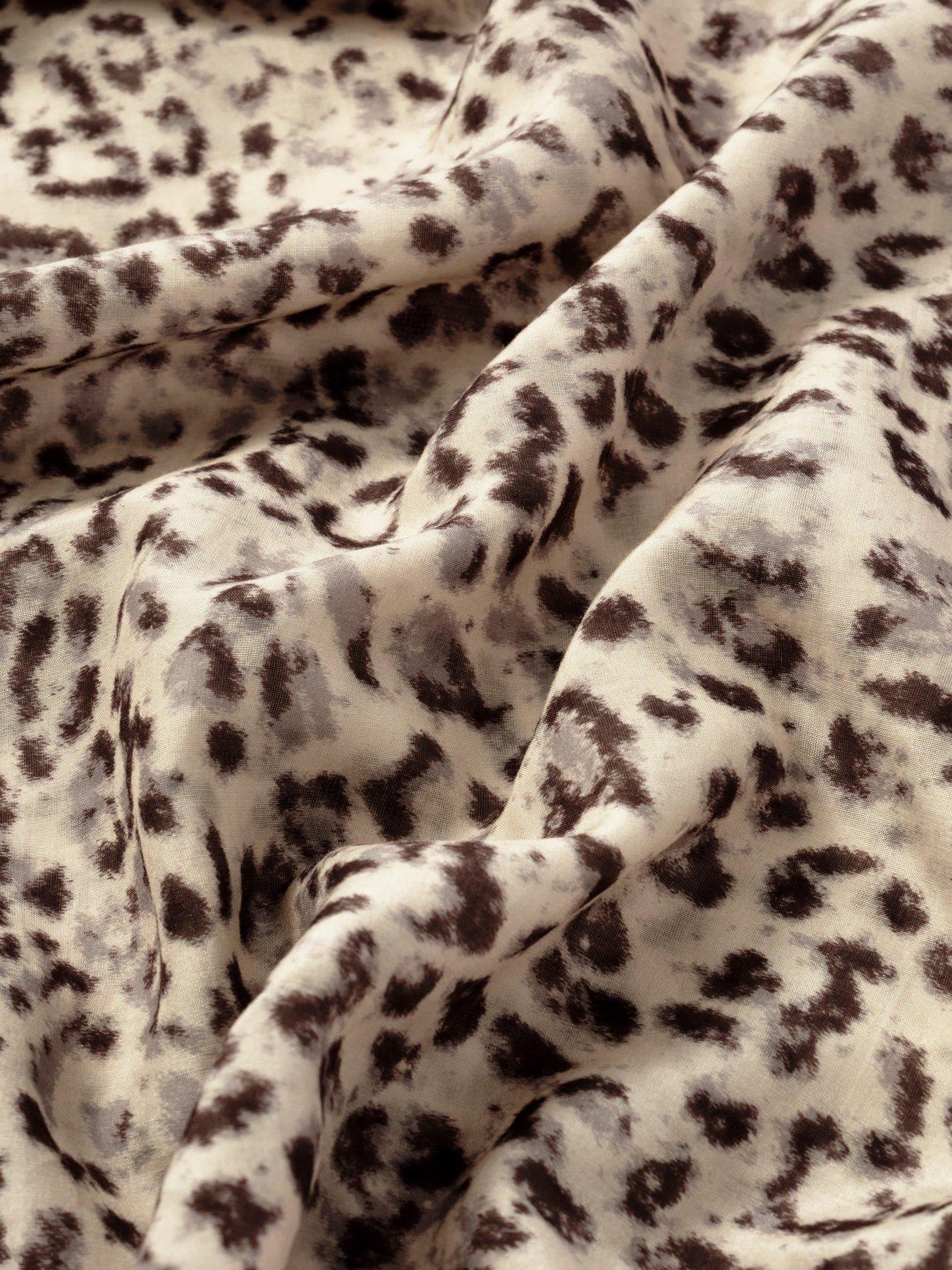 Image 5 of 5 of Mint Velvet Allison Print Neck Scarf