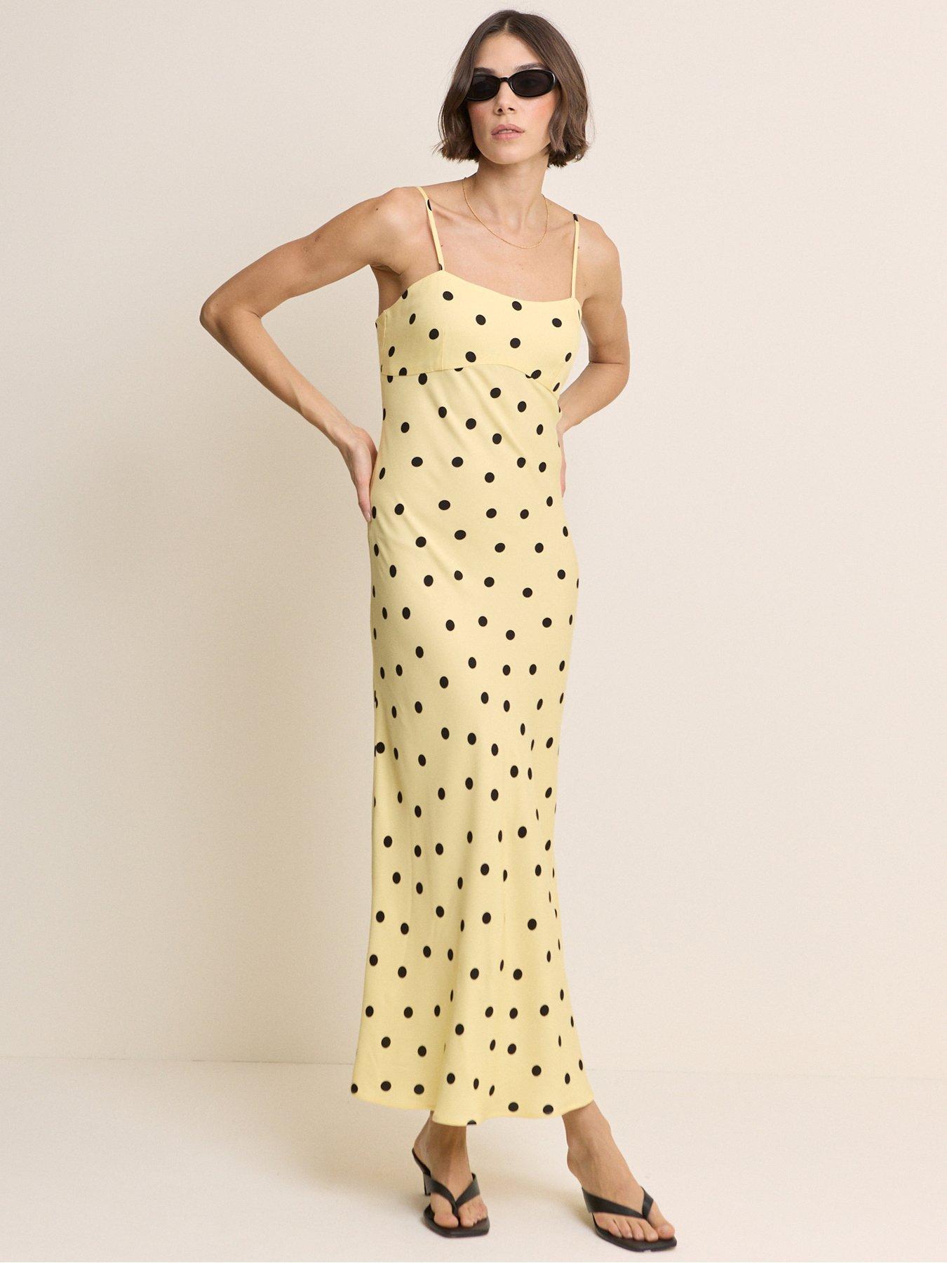 Nobodys Child Debbie Midi Dress - Yellow