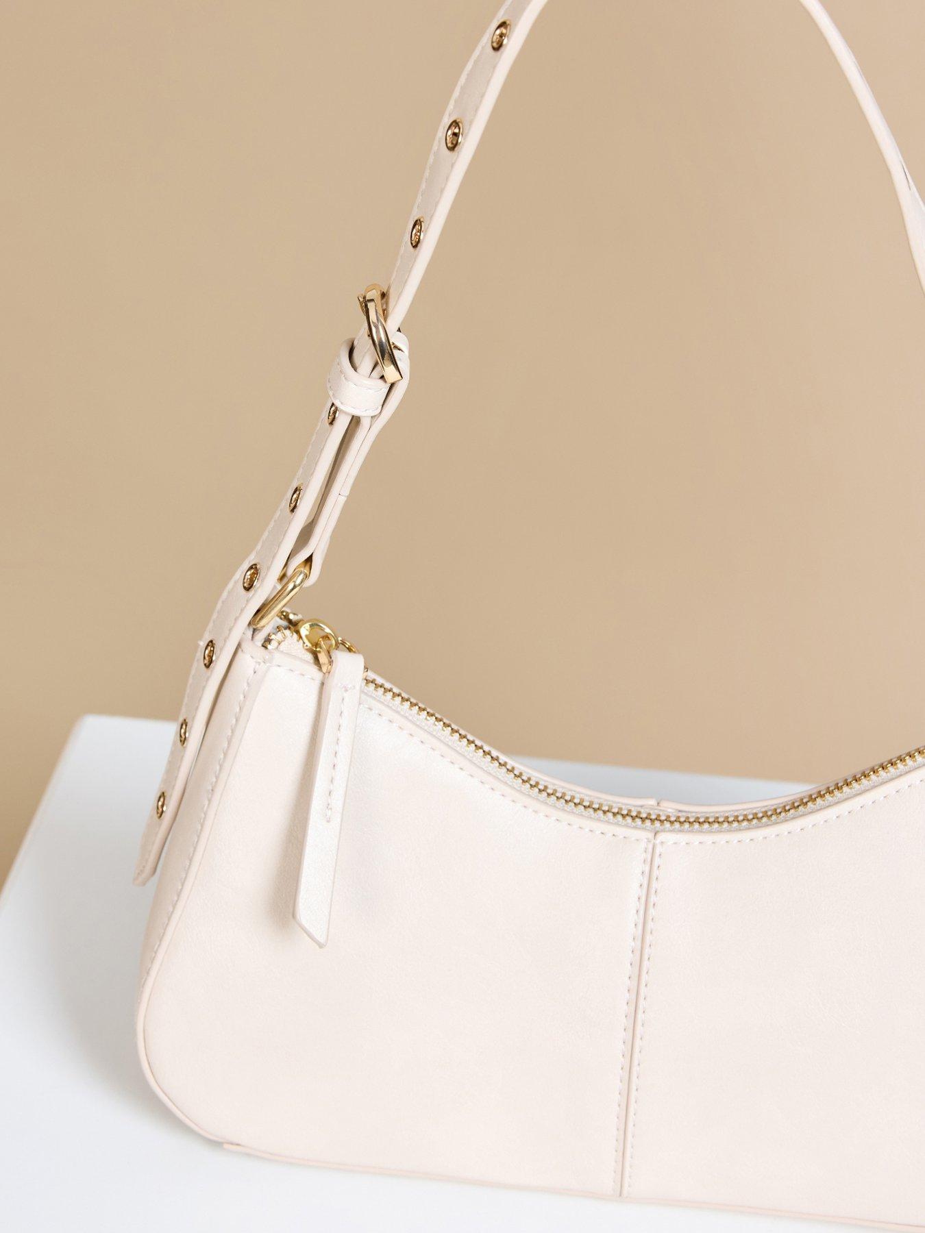 Image 2 of 4 of Little Mistress Stone Curved Top Bag