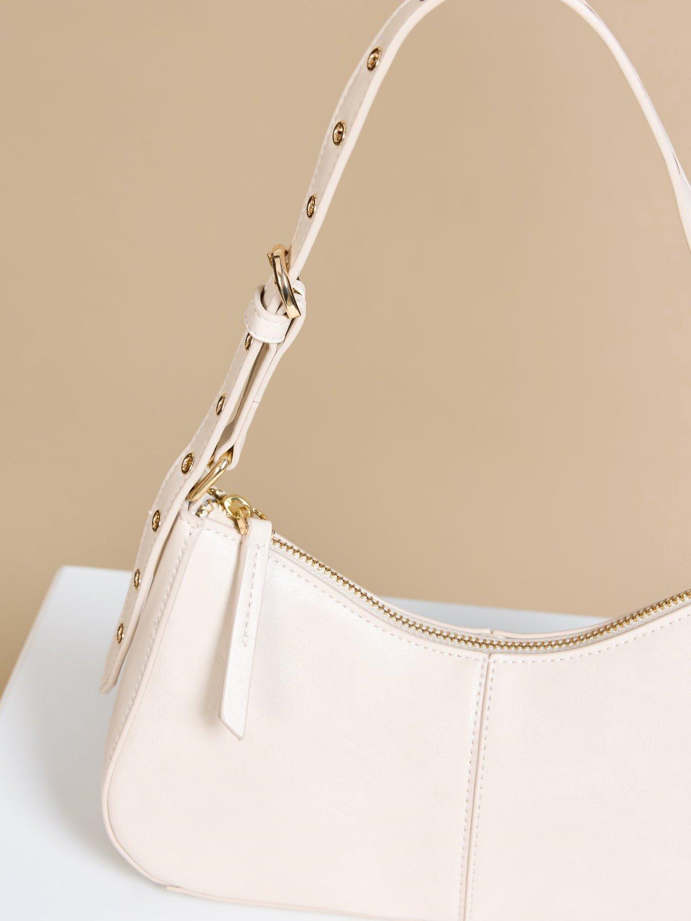 Image 3 of 4 of Little Mistress Stone Curved Top Bag