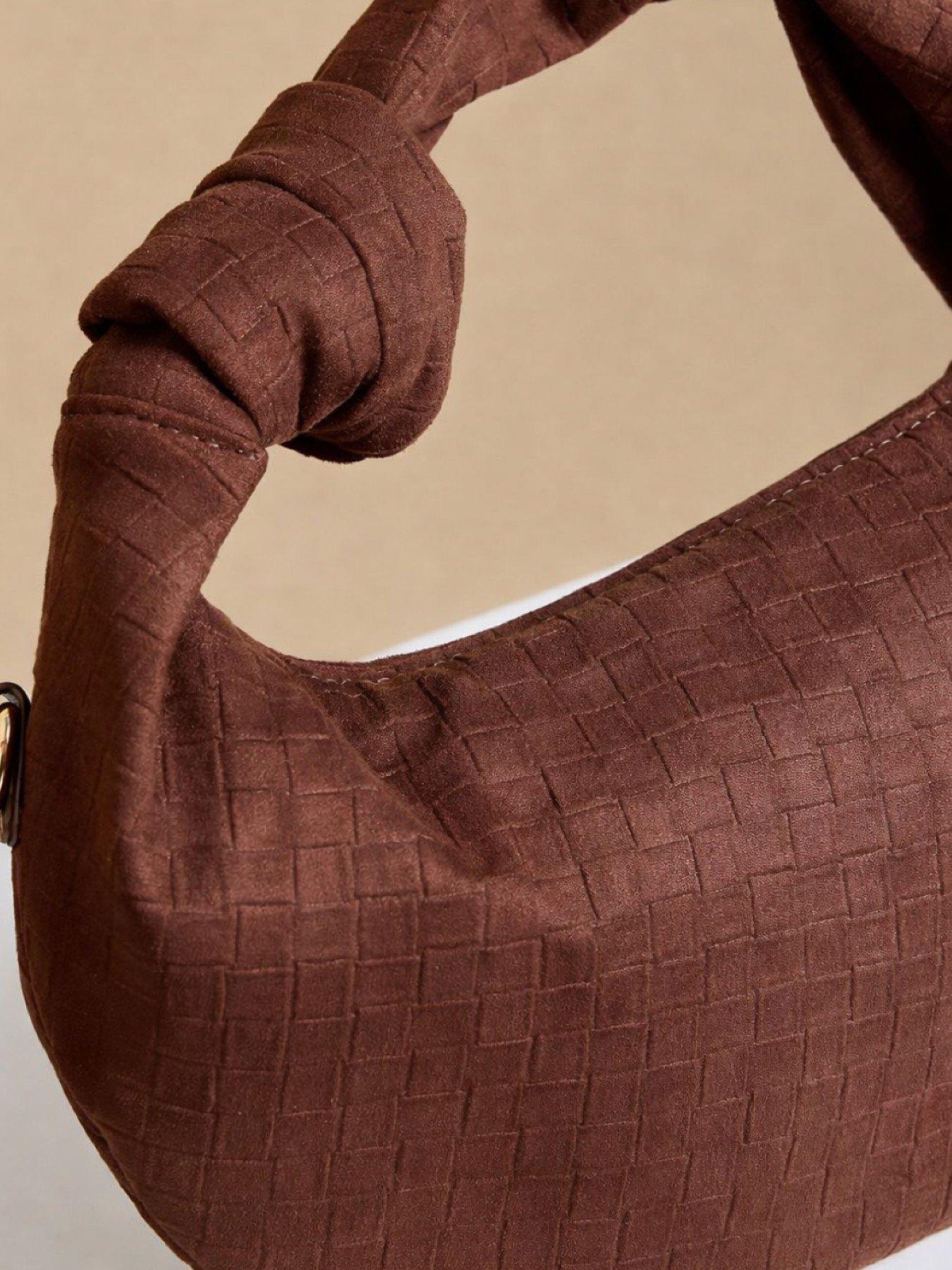 Image 3 of 3 of Little Mistress Choc Woven Grab Bag