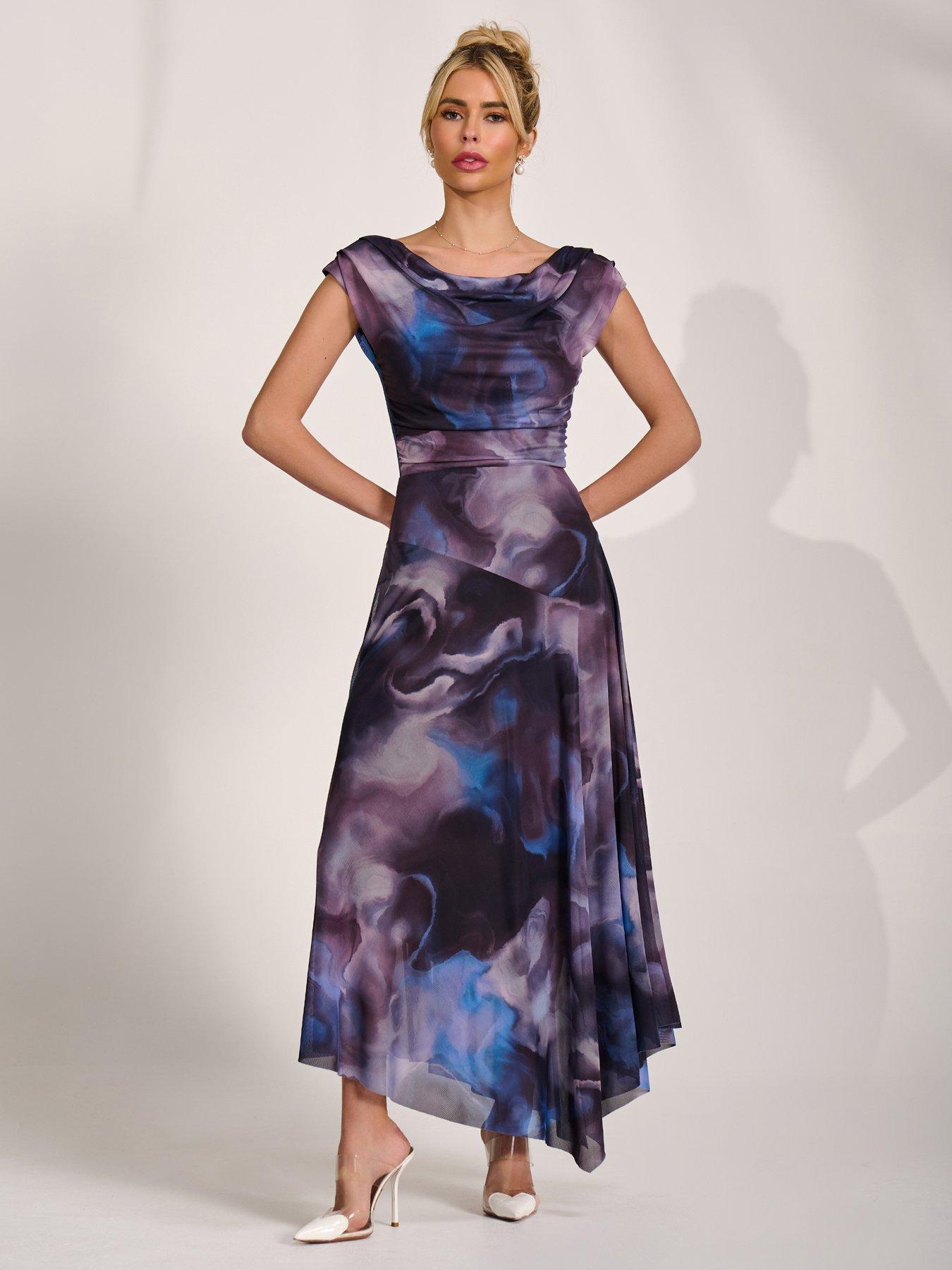 jolie-moi-asymmetrical-draped-mesh-maxi-dress-bluefront