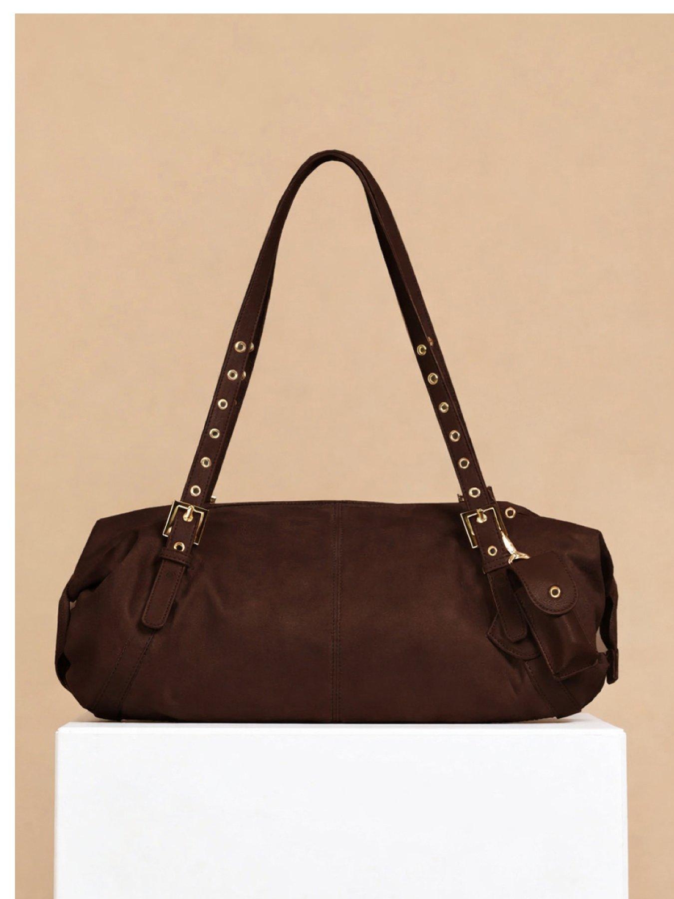 Image 2 of 3 of Little Mistress Choc Slouch Bag