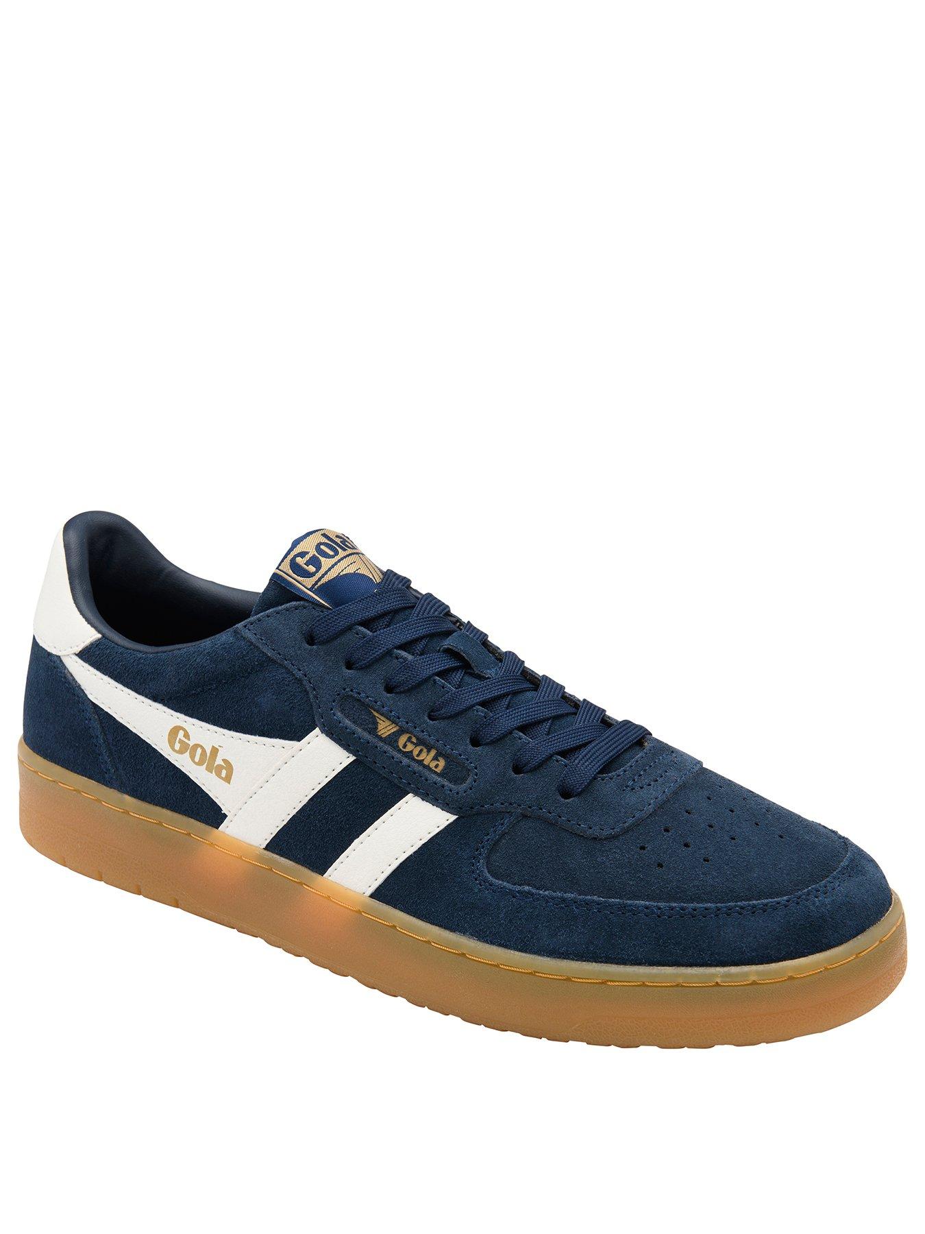Image 2 of 5 of Gola Mens Hawk Suede '86 - Navy