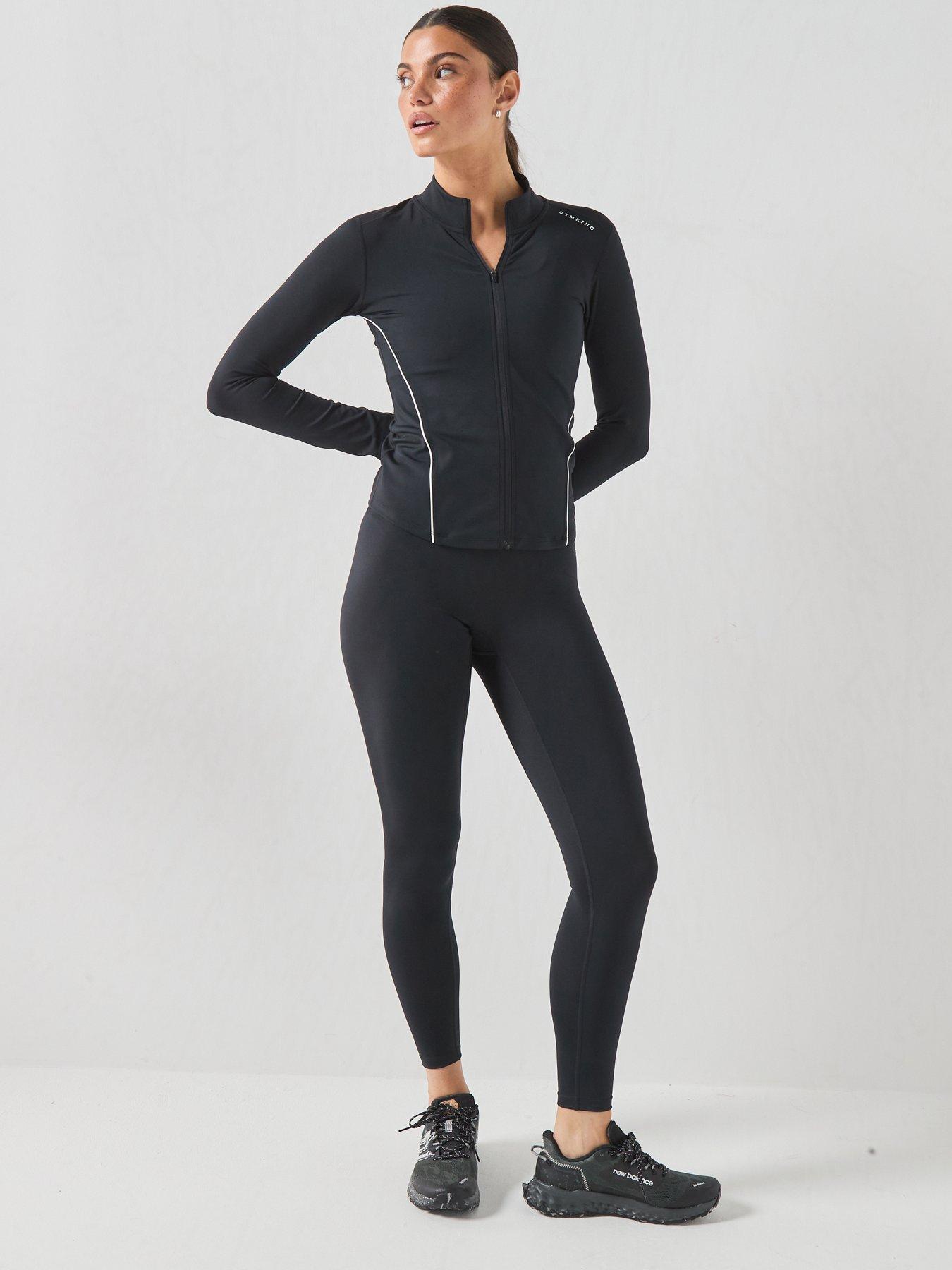 Image 3 of 5 of Gym King Womens Knockout Legging - Black