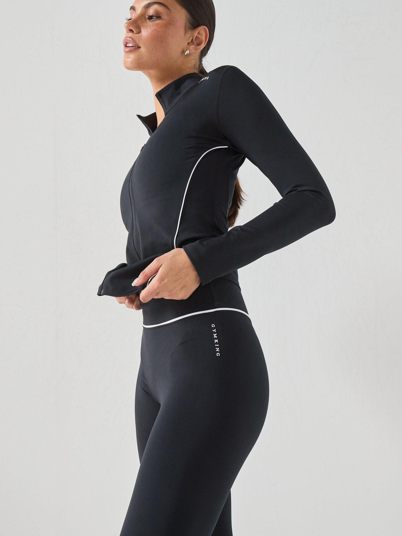 Image 4 of 5 of Gym King Womens Knockout Legging - Black