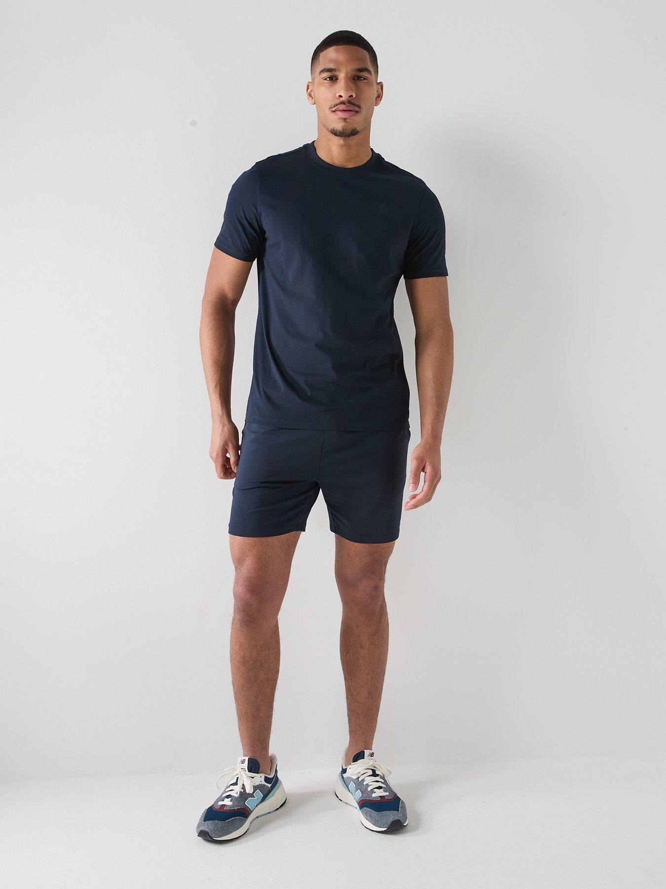 Image 3 of 5 of Gym King Mens Victory Jersey T-Shirt - Navy