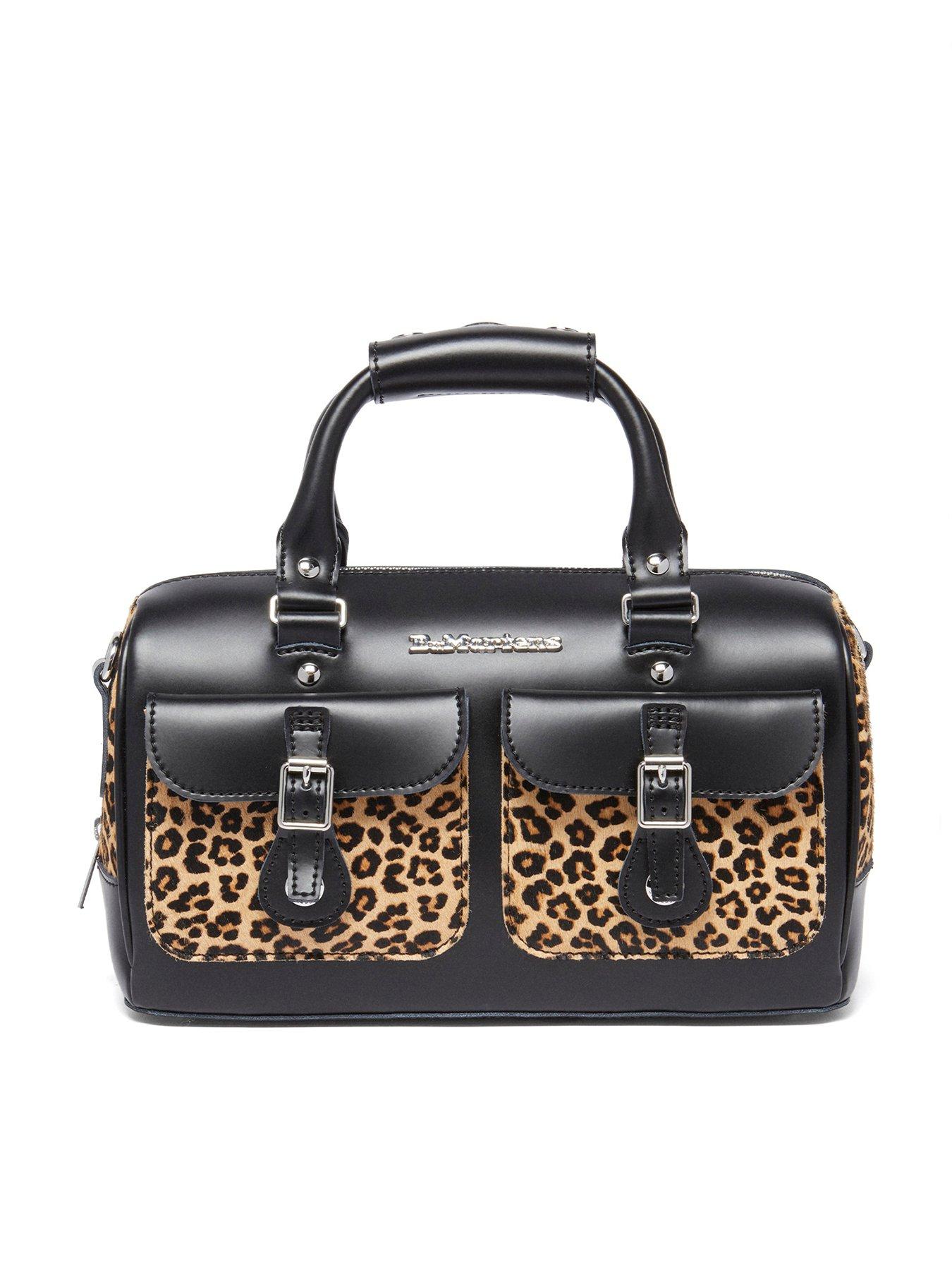 Image 1 of 6 of Dr Martens Top Handle Bag - Leopard Print