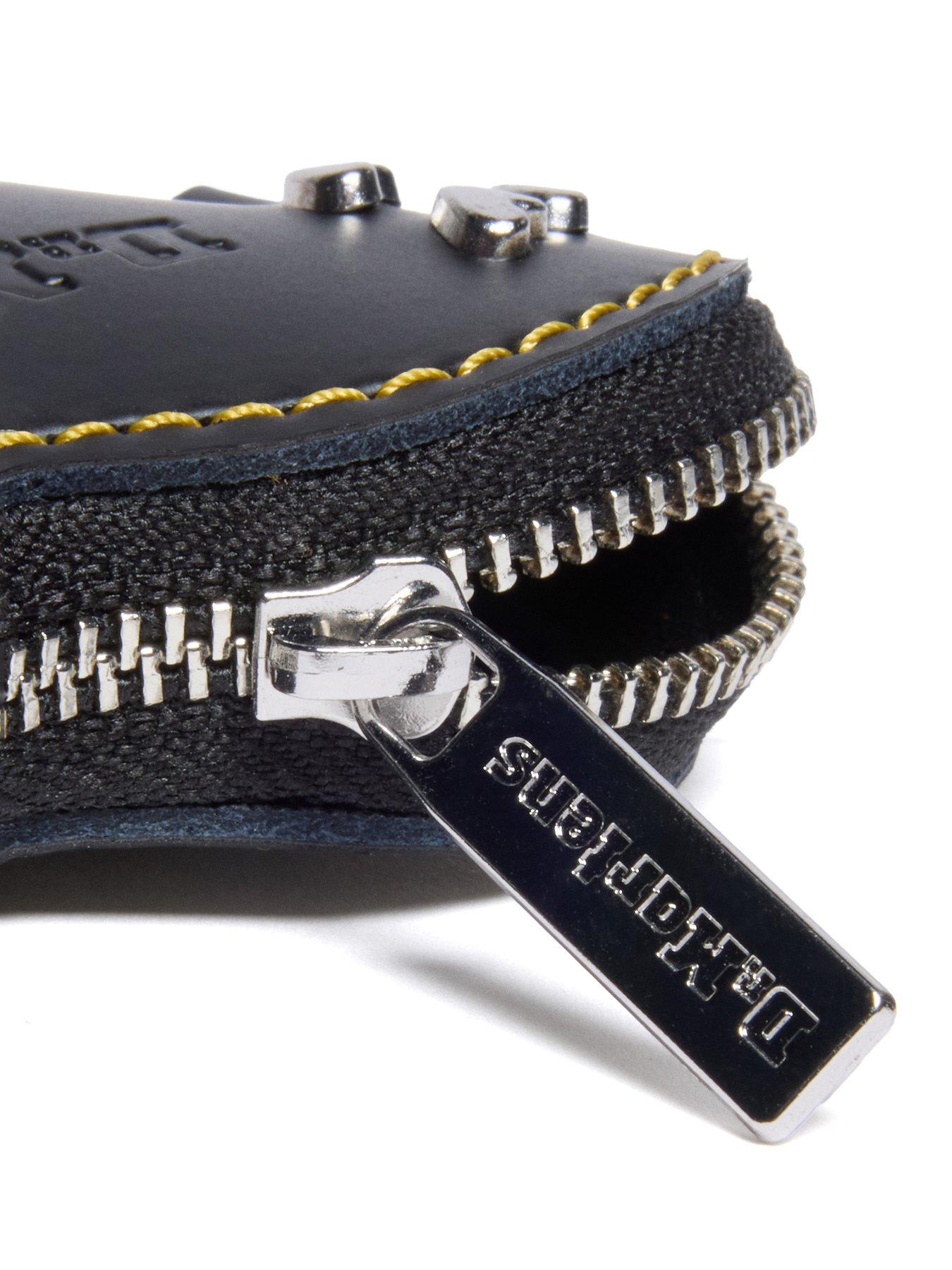 Image 4 of 6 of Dr Martens Heart Purse Keyring - Black
