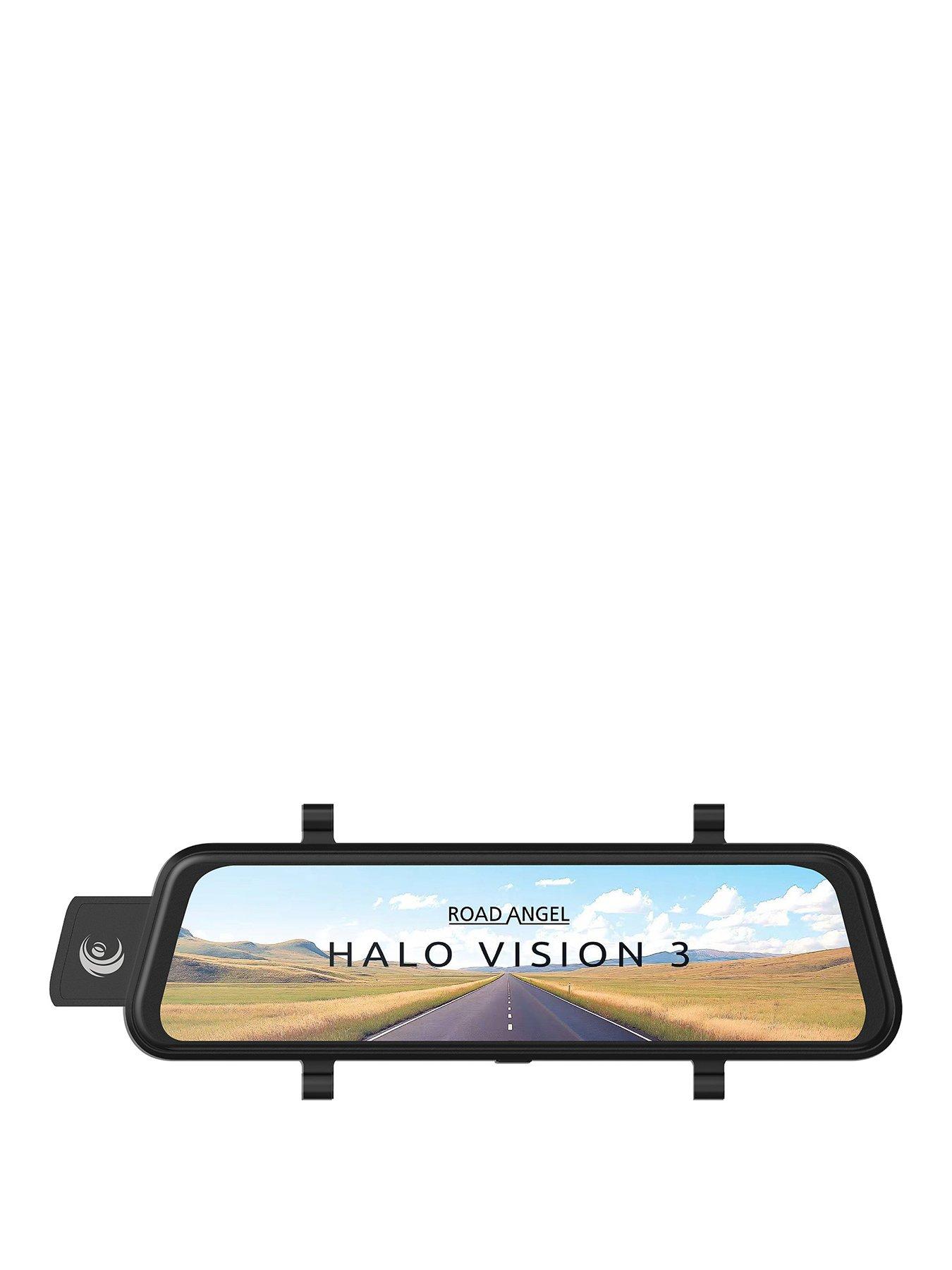 Road Angel Road Angel Halo Vision 3 Rear View Mirror 4K Dual Dashcam - 10" Touch Screen