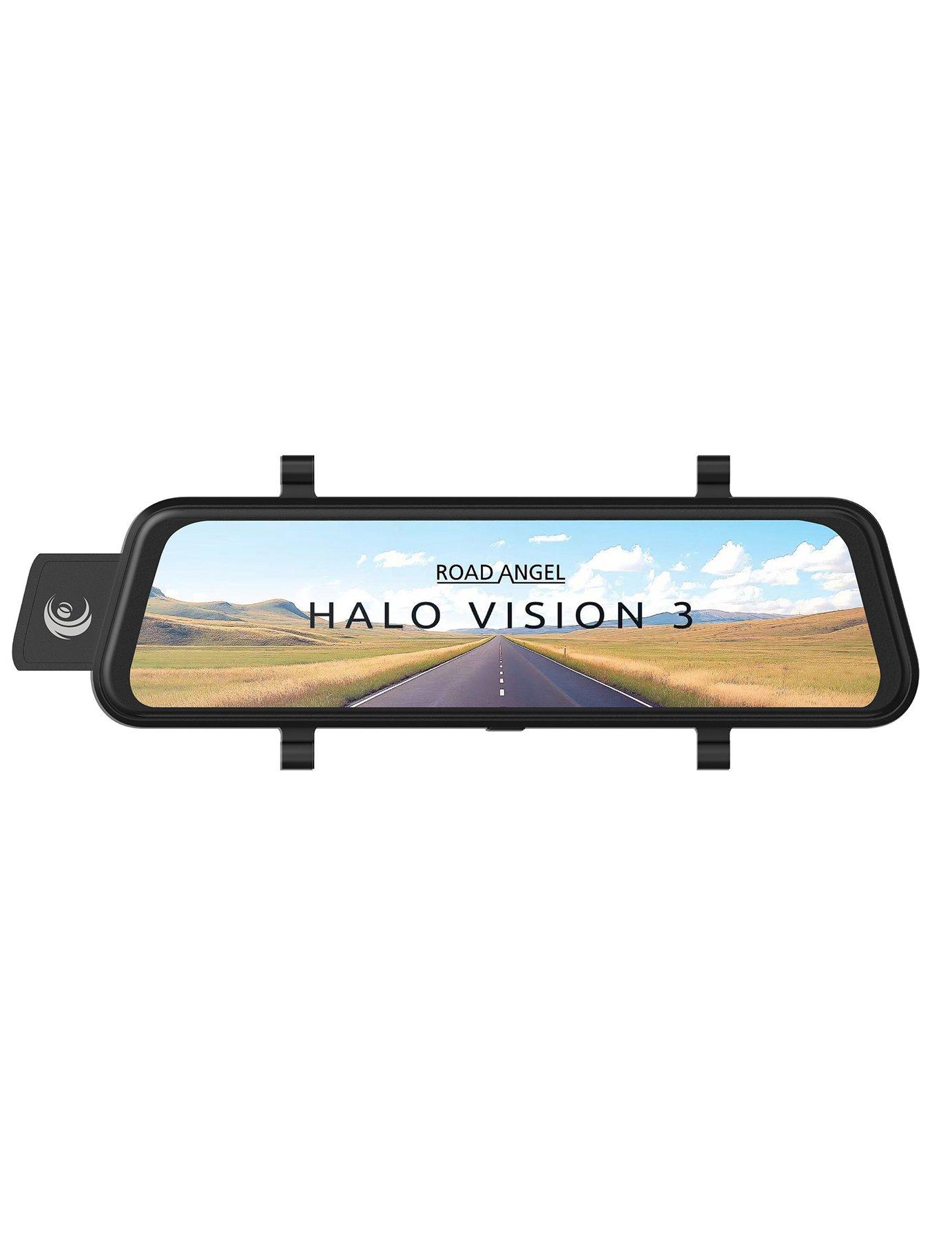 Image 2 of 7 of Road Angel Road Angel Halo Vision 3 Rear View Mirror 1080p Dual Dashcam inc 64GB MicroSD Card &amp; Hardwiring Kit