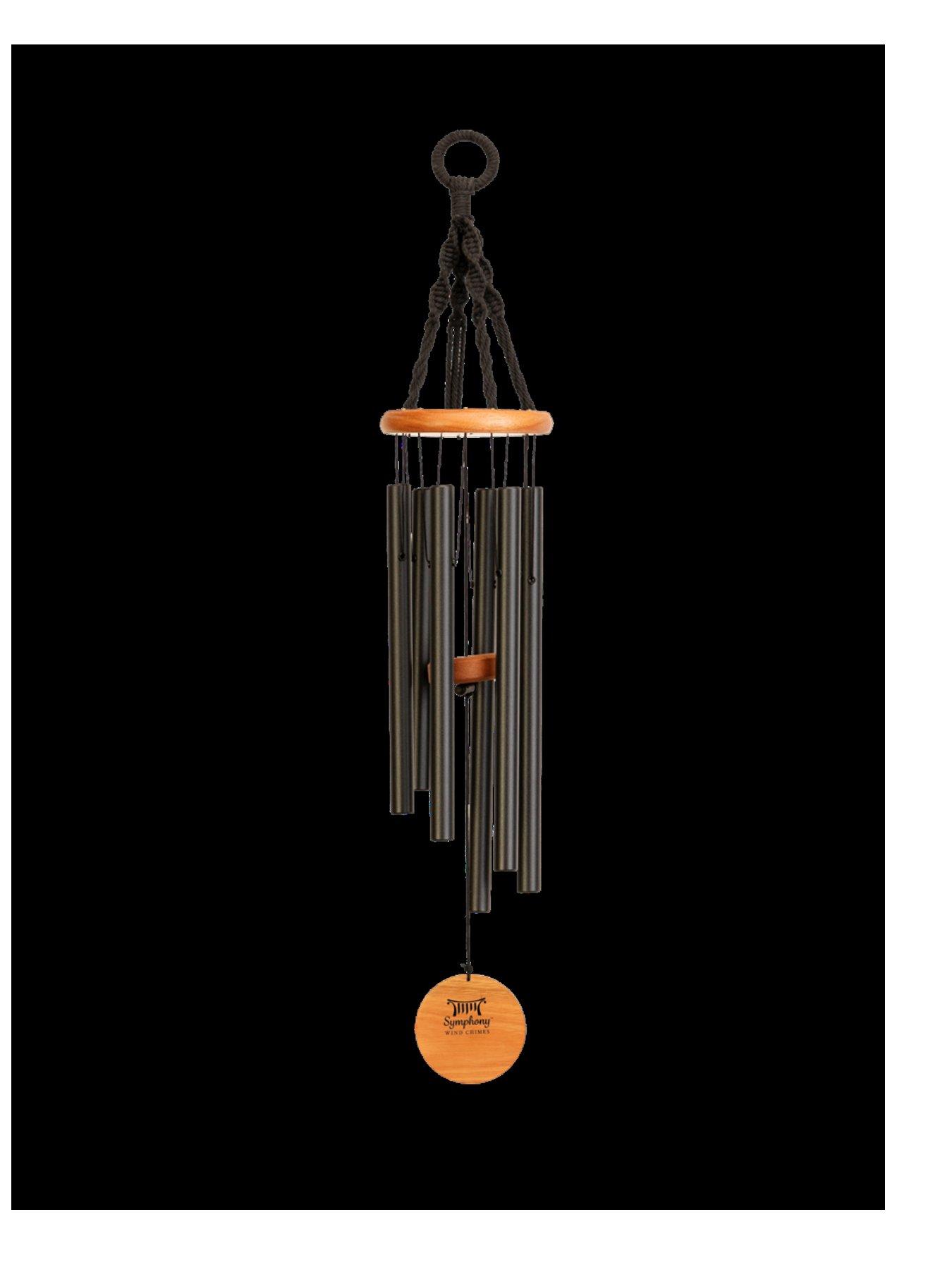 Image 2 of 2 of Panacea NORDIC HABITAT WIND CHIME 61CM BLACK