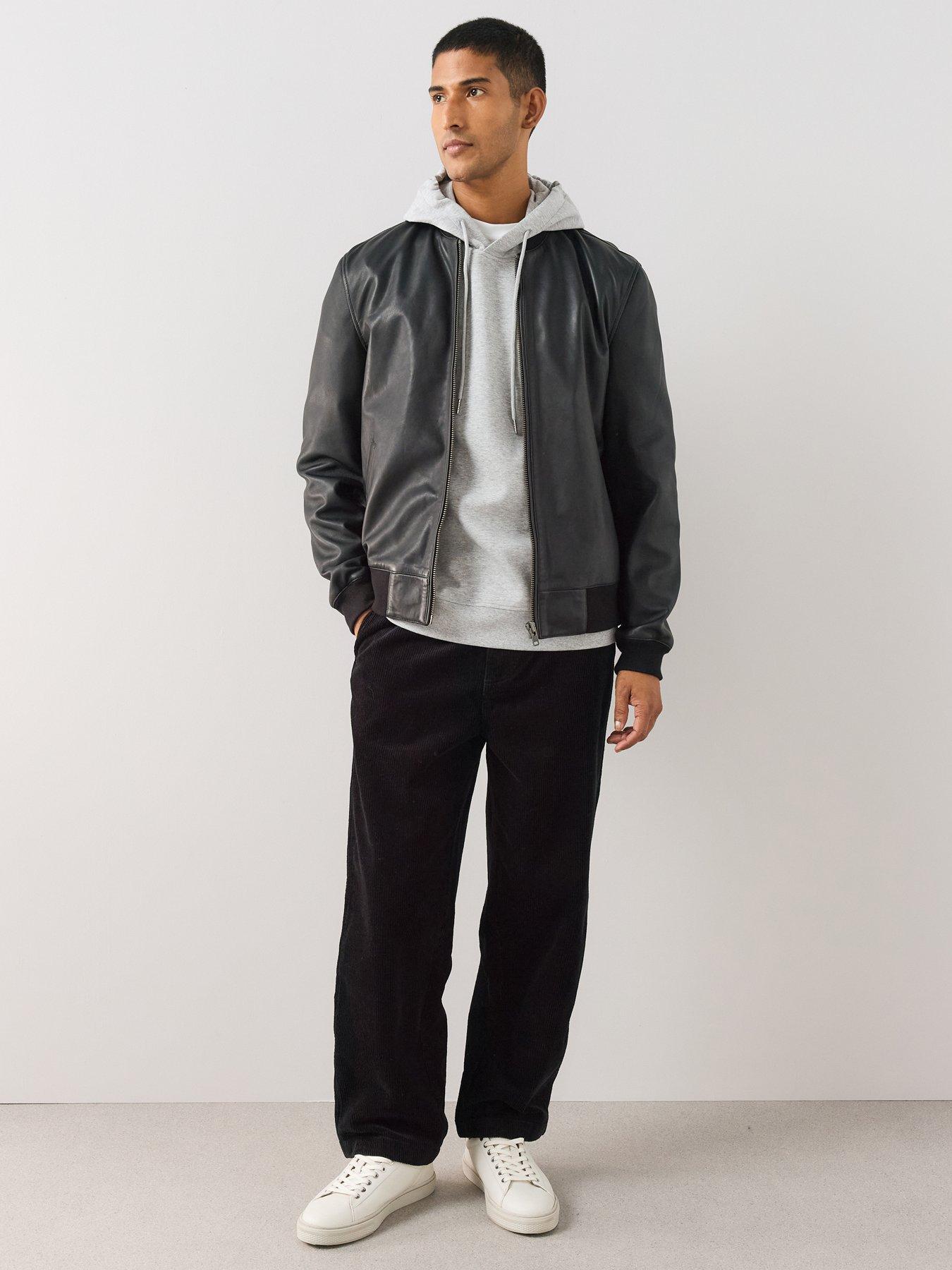 The Very Collection Cord Trouser - Black