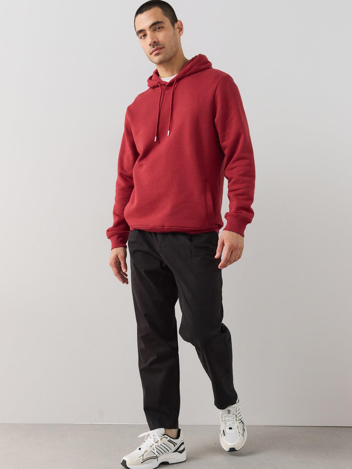 The Very Collection Cotton Rich Elasticated Waist Tapered Trousers - Black