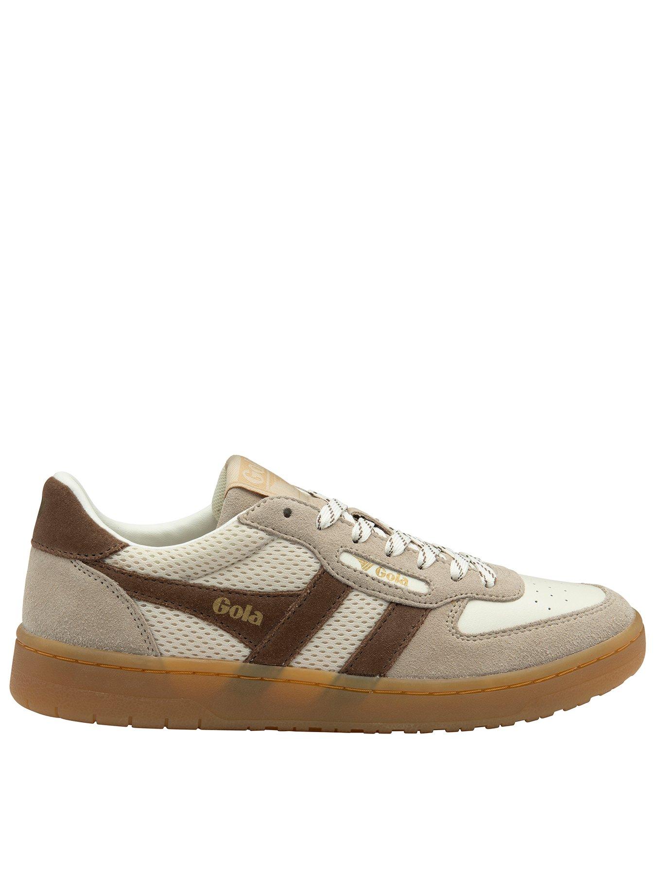 Image 1 of 5 of Gola Womens Hawk 83 Trainer - Beige/brown