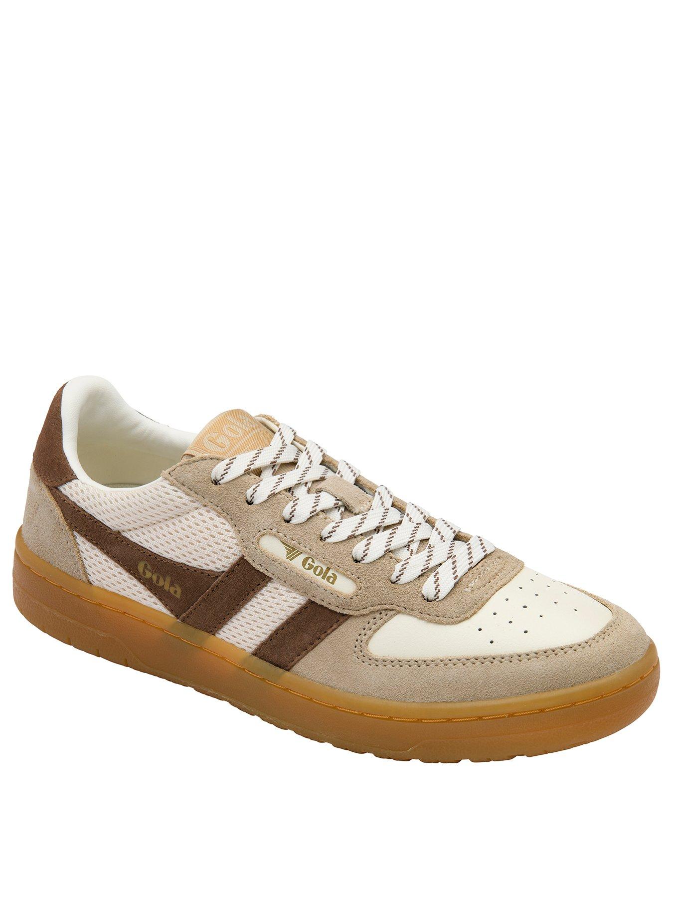Image 2 of 5 of Gola Womens Hawk 83 Trainer - Beige/brown