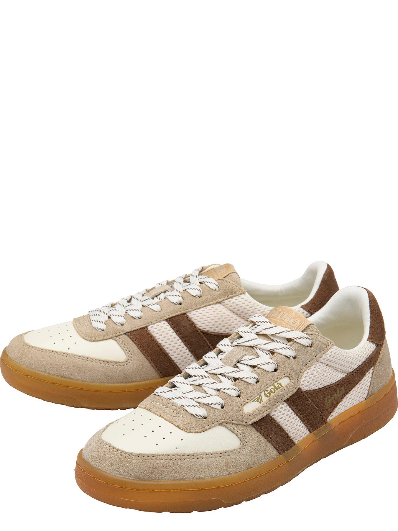 Image 4 of 5 of Gola Womens Hawk 83 Trainer - Beige/brown