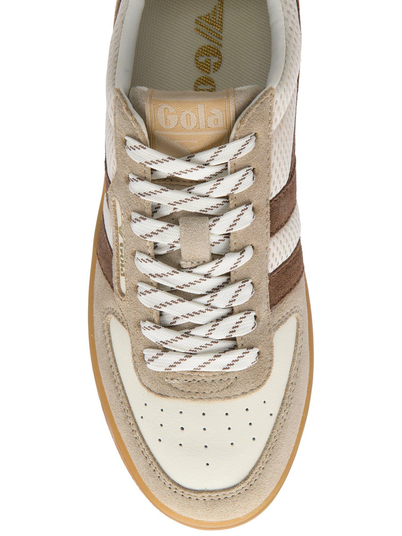 Image 5 of 5 of Gola Womens Hawk 83 Trainer - Beige/brown