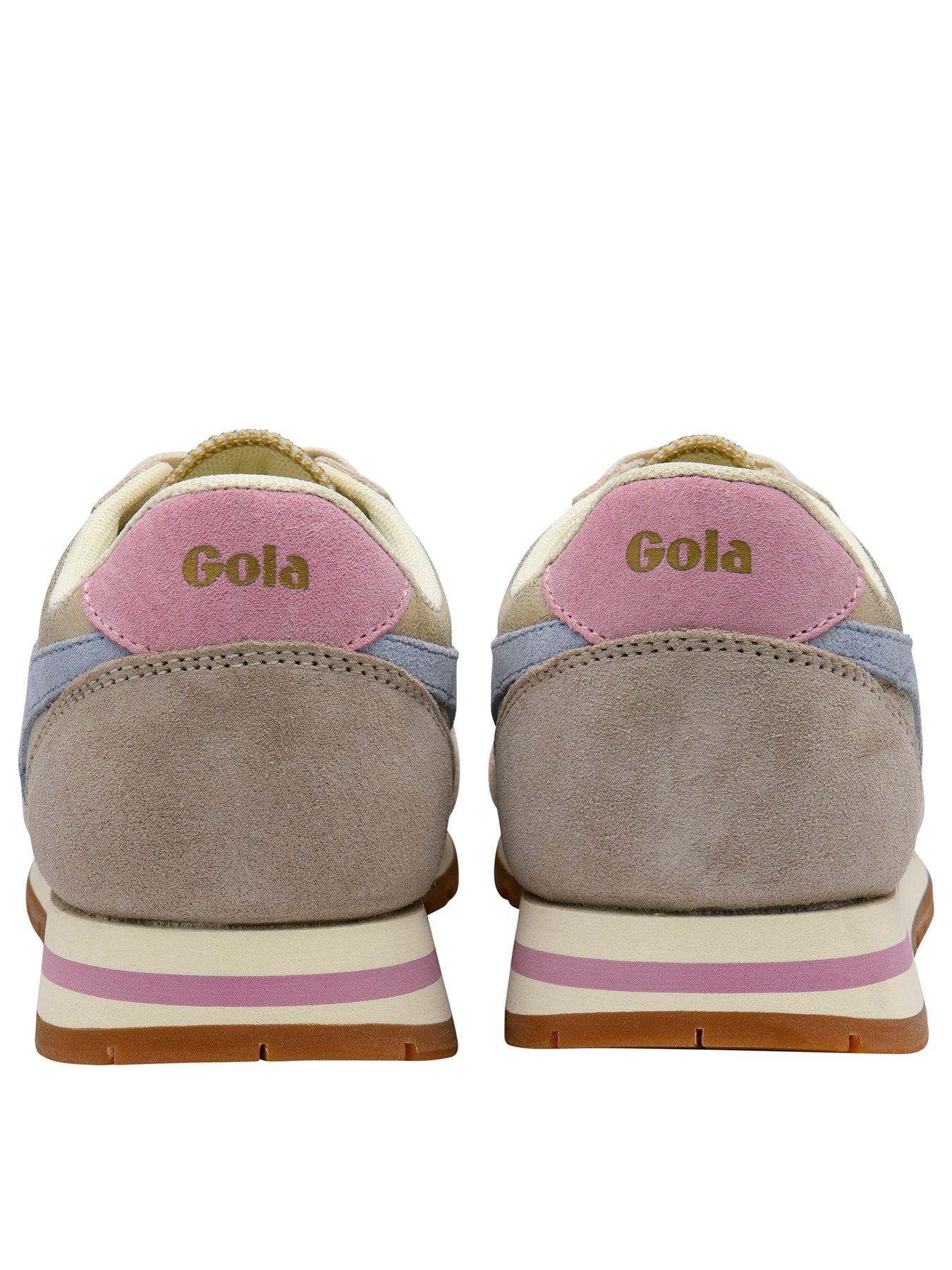 Image 3 of 5 of Gola Womens Daytona Blaze Trainer - Gold/blue