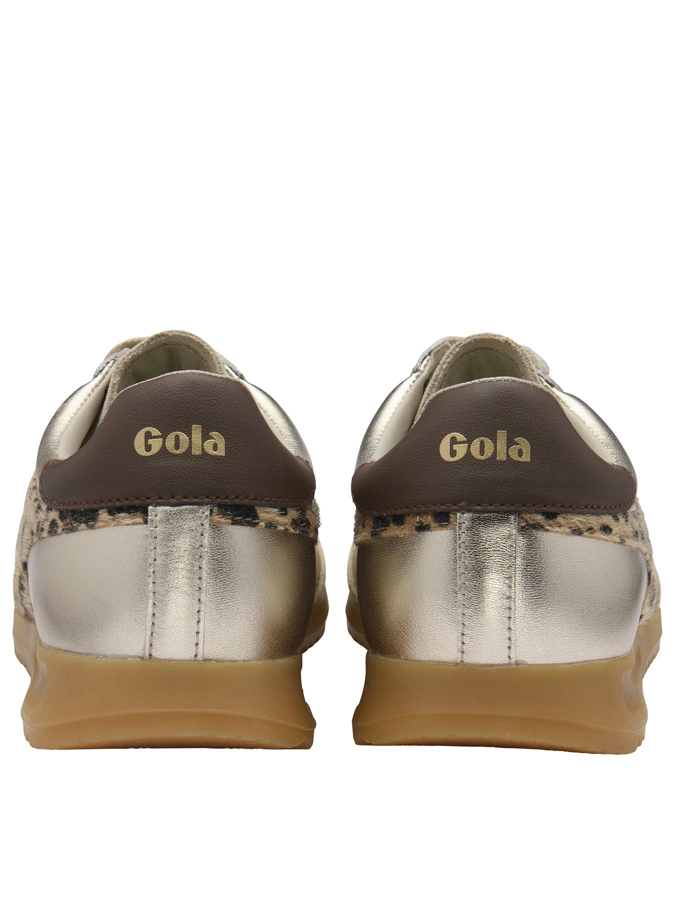 Image 3 of 5 of Gola Womens Torpedo Glimmer Safari Trainer - Silver