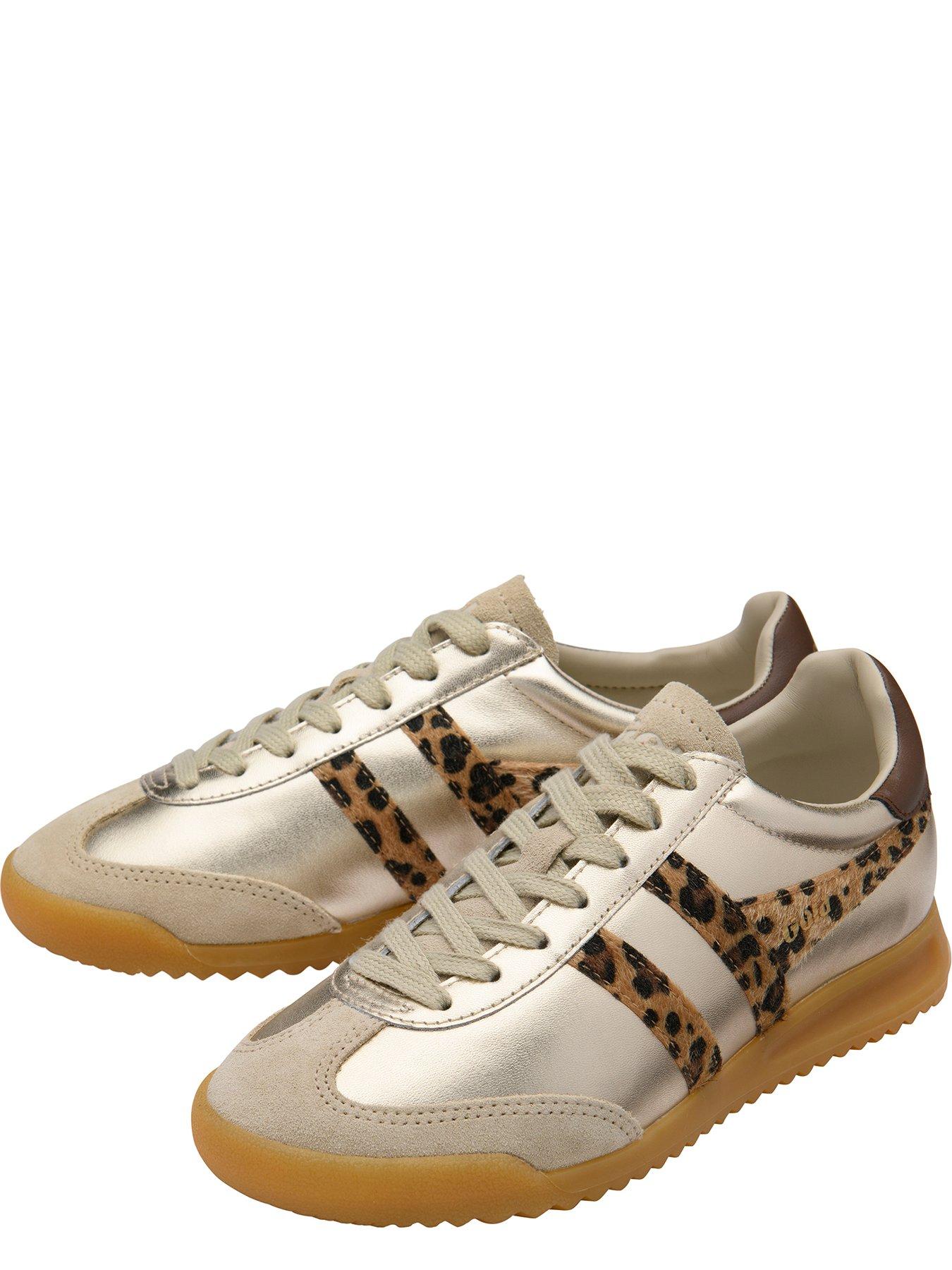 Image 4 of 5 of Gola Womens Torpedo Glimmer Safari Trainer - Silver