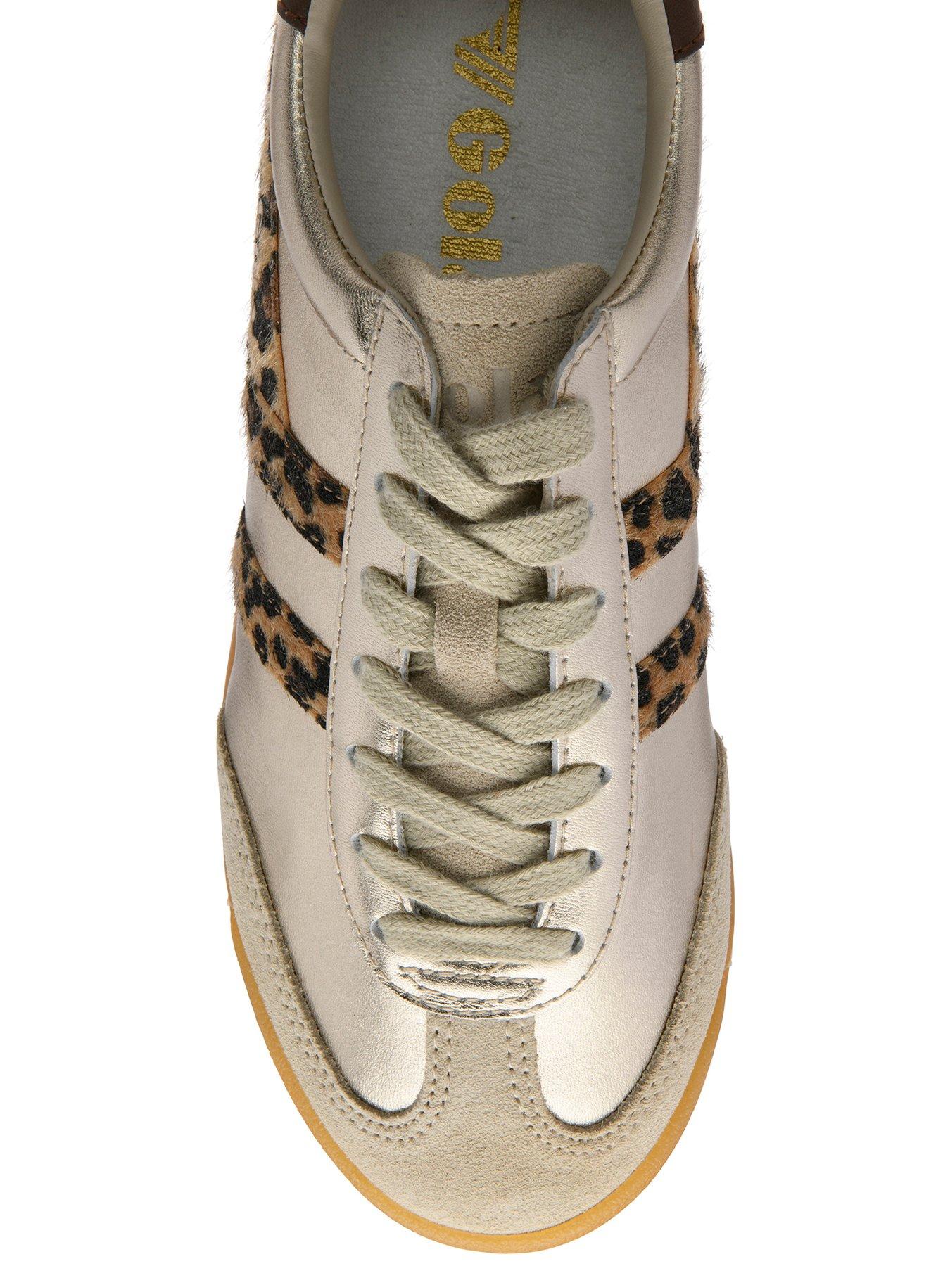 Image 5 of 5 of Gola Womens Torpedo Glimmer Safari Trainer - Silver
