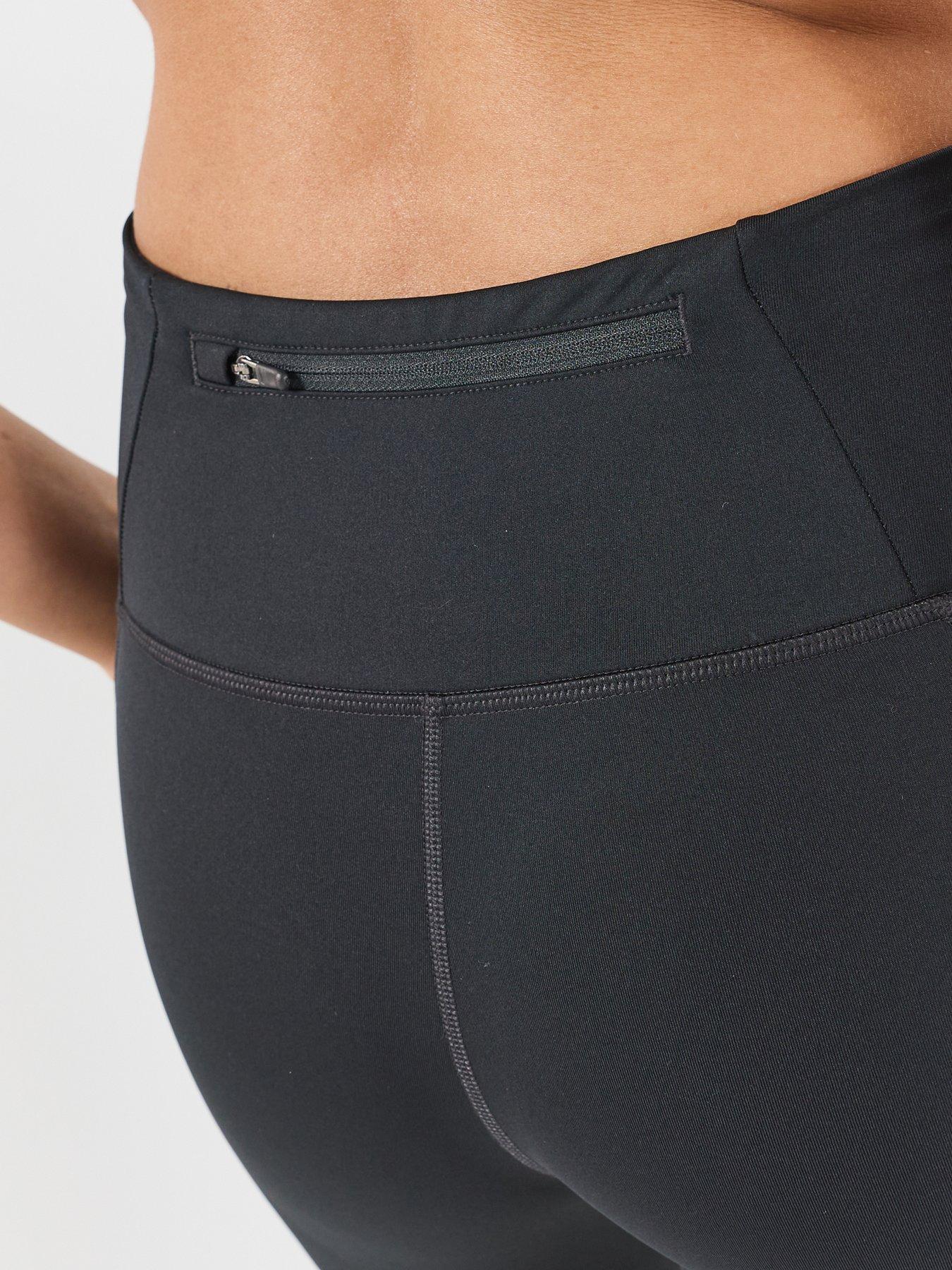 Image 5 of 7 of Nike Womens Tempo Flash Dri-FIT Reflective 7/8 Leggings - Black