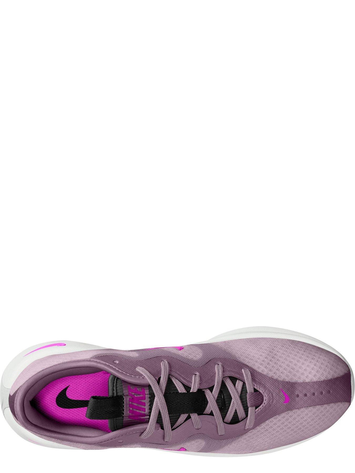 Image 2 of 4 of Nike Womens Motiva 2 Lace-Up Chunky Sole Trainers - Purple