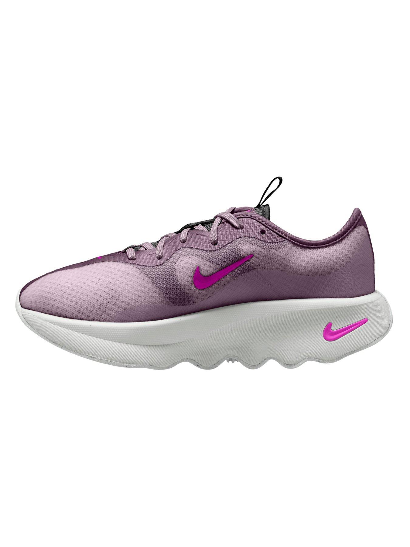 Image 4 of 4 of Nike Womens Motiva 2 Lace-Up Chunky Sole Trainers - Purple