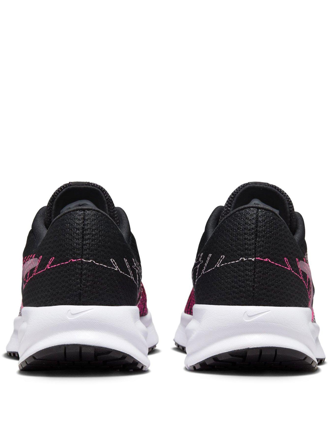 Image 3 of 7 of Nike Womens Run Defy Lace-Up Running Trainers - Black