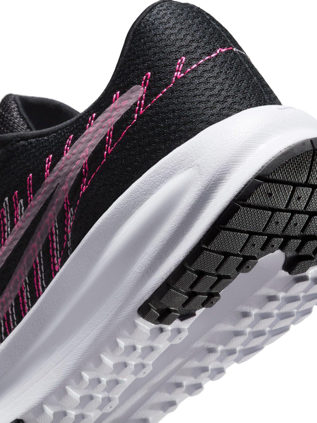 Image 7 of 7 of Nike Womens Run Defy Lace-Up Running Trainers - Black